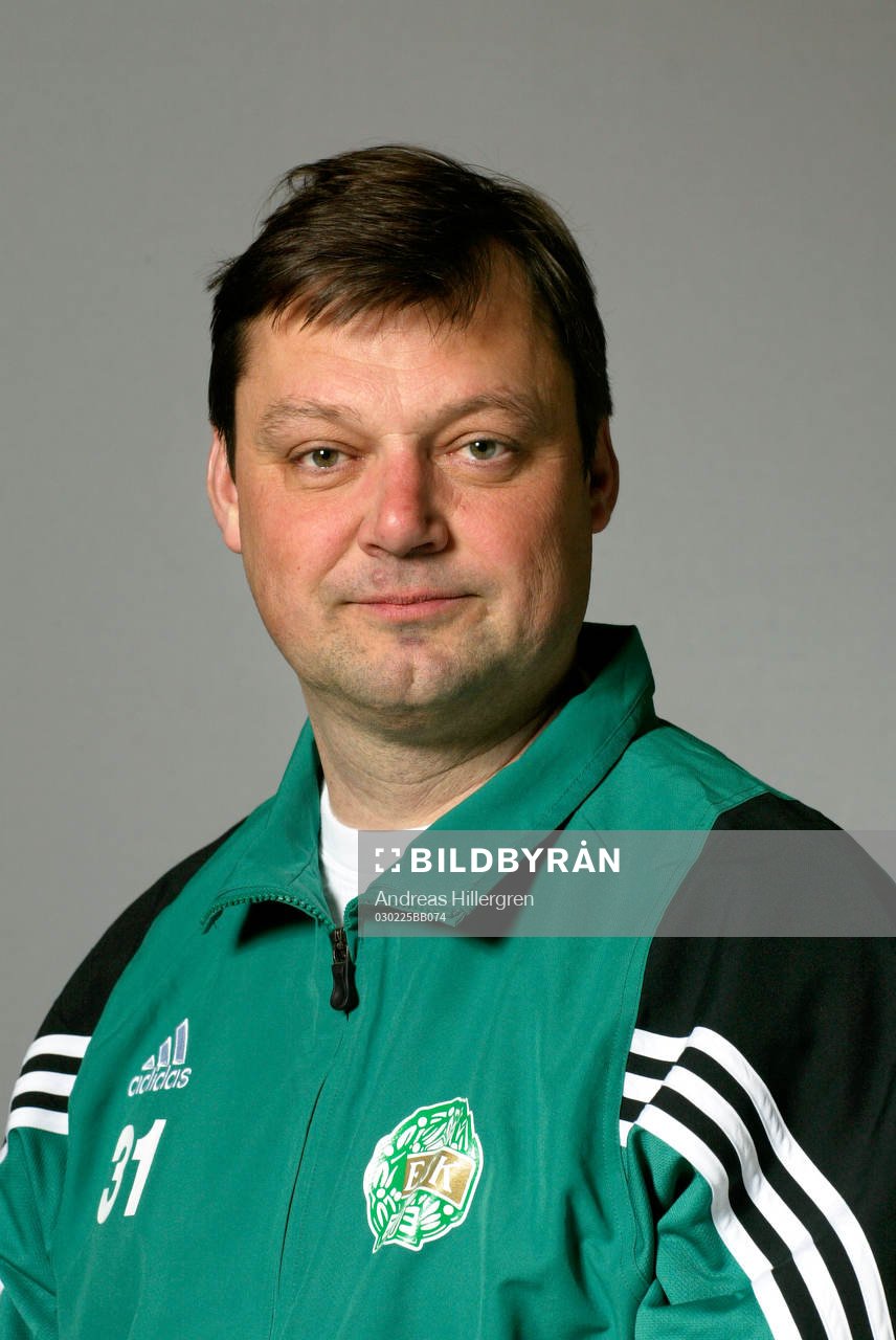  Peter Lenell, tränare.