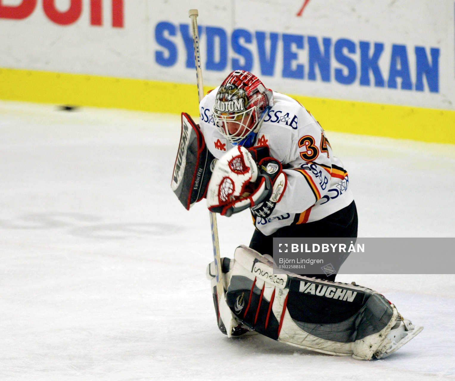 Daniel Henriksson, målvakt, Luleå som spelat alla 50
