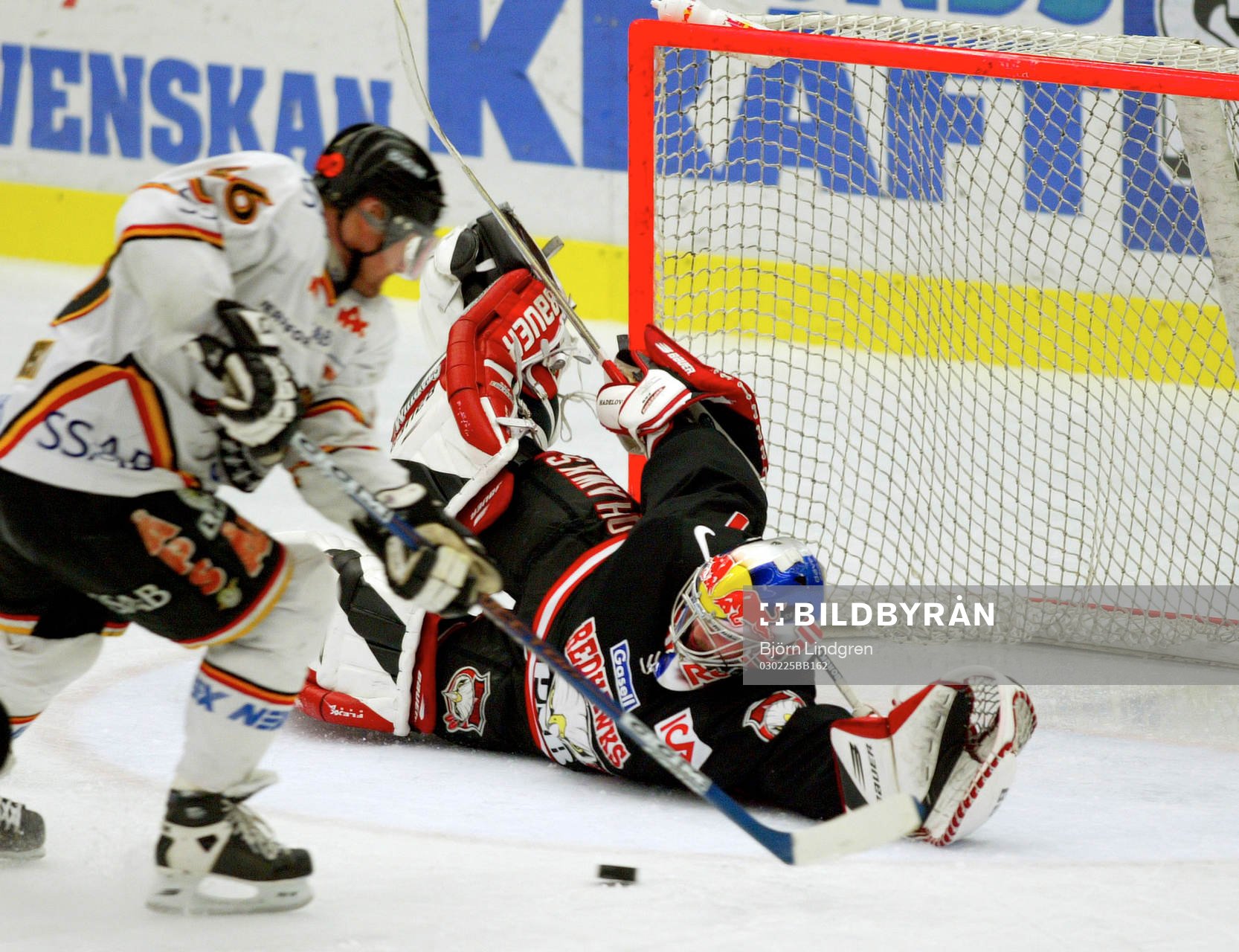Hans Huczowski, Luleå lirkar in pucken bakom Andreas