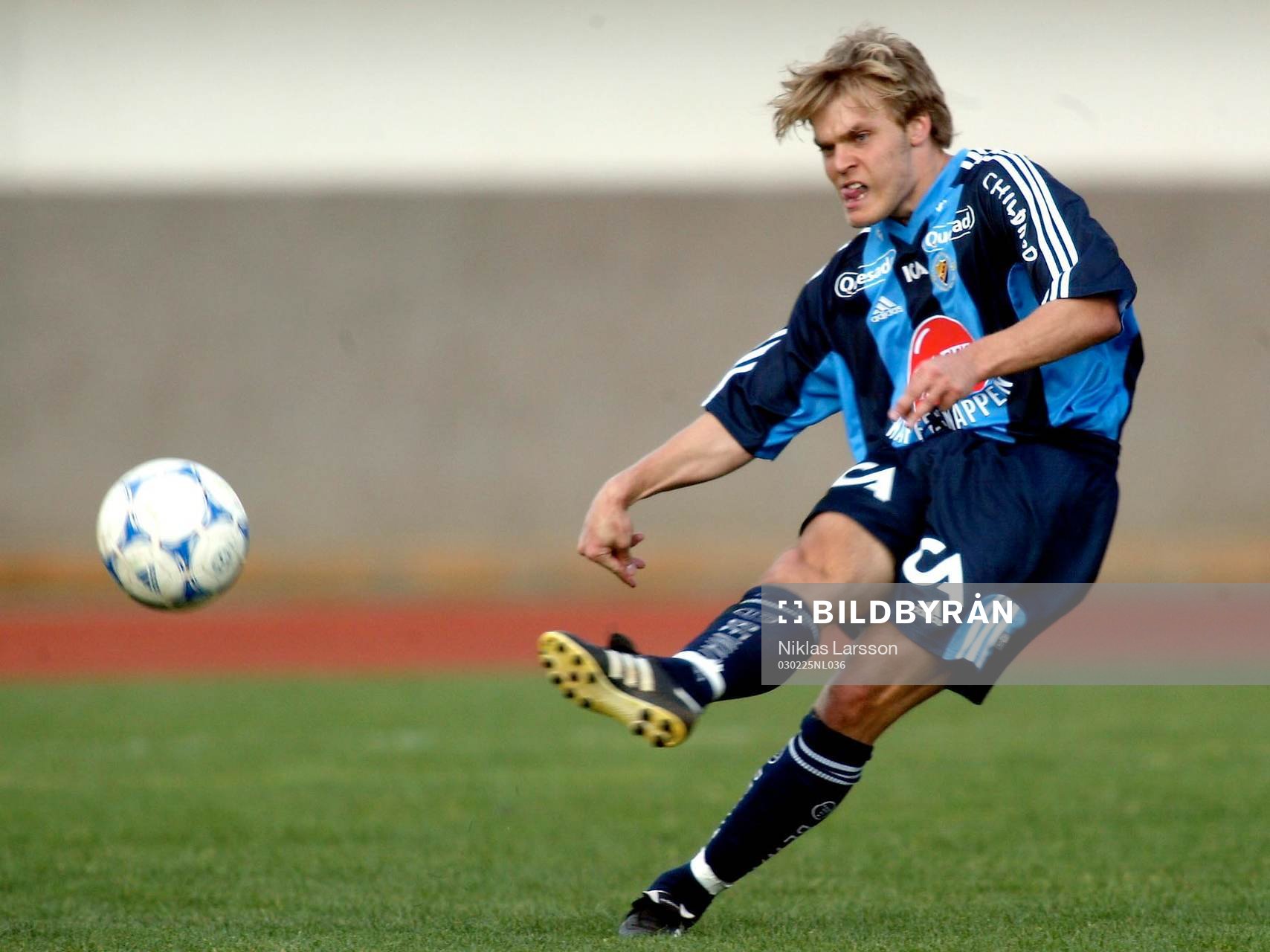 Johan Arneng, Djurgården debuterade i dagens match