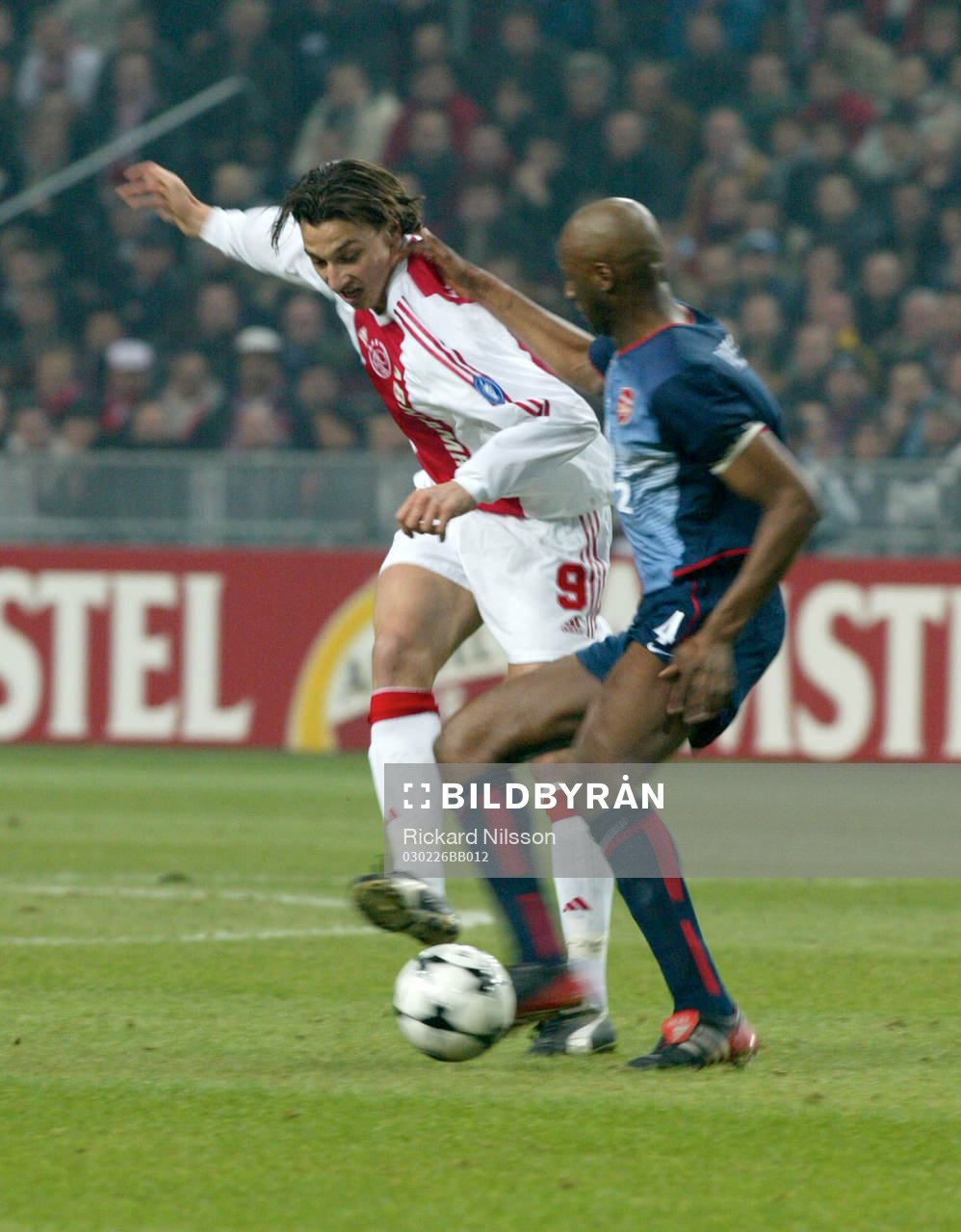 Zlatan Ibrahimovic, Ajax och Sol Campbell, Arsenal