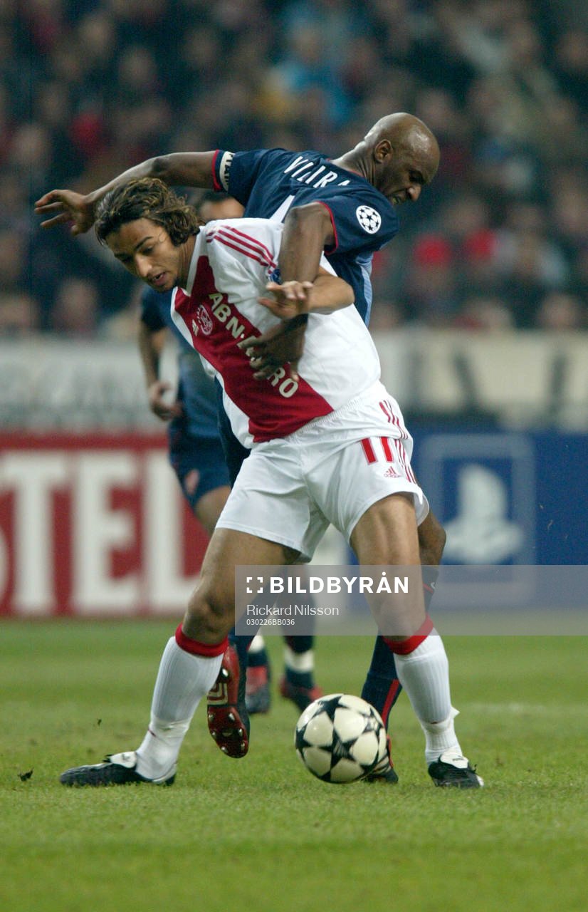 Mido, Ajax och Patrick Viera, Arsenal