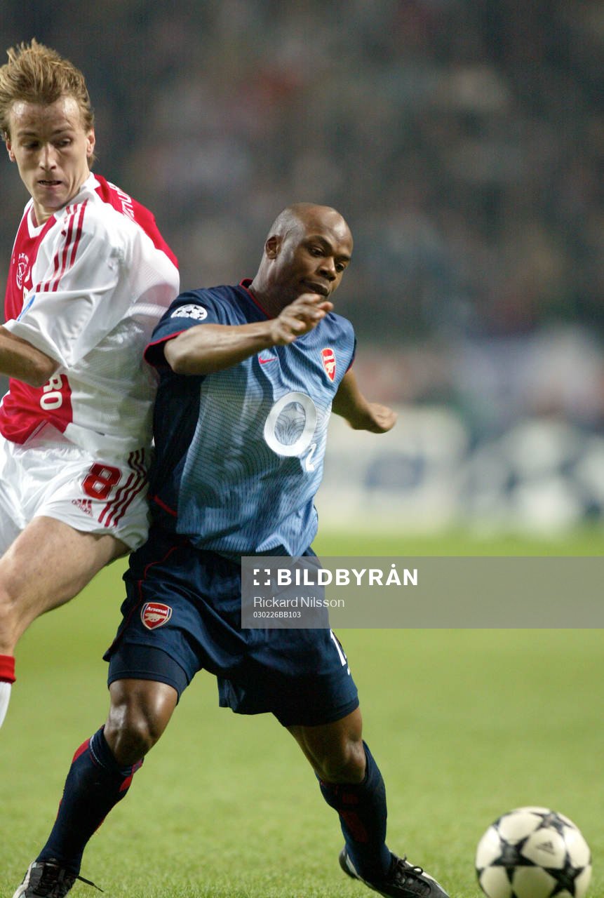 Richard Witschge, Ajax och Thierry Henry, Arsenal