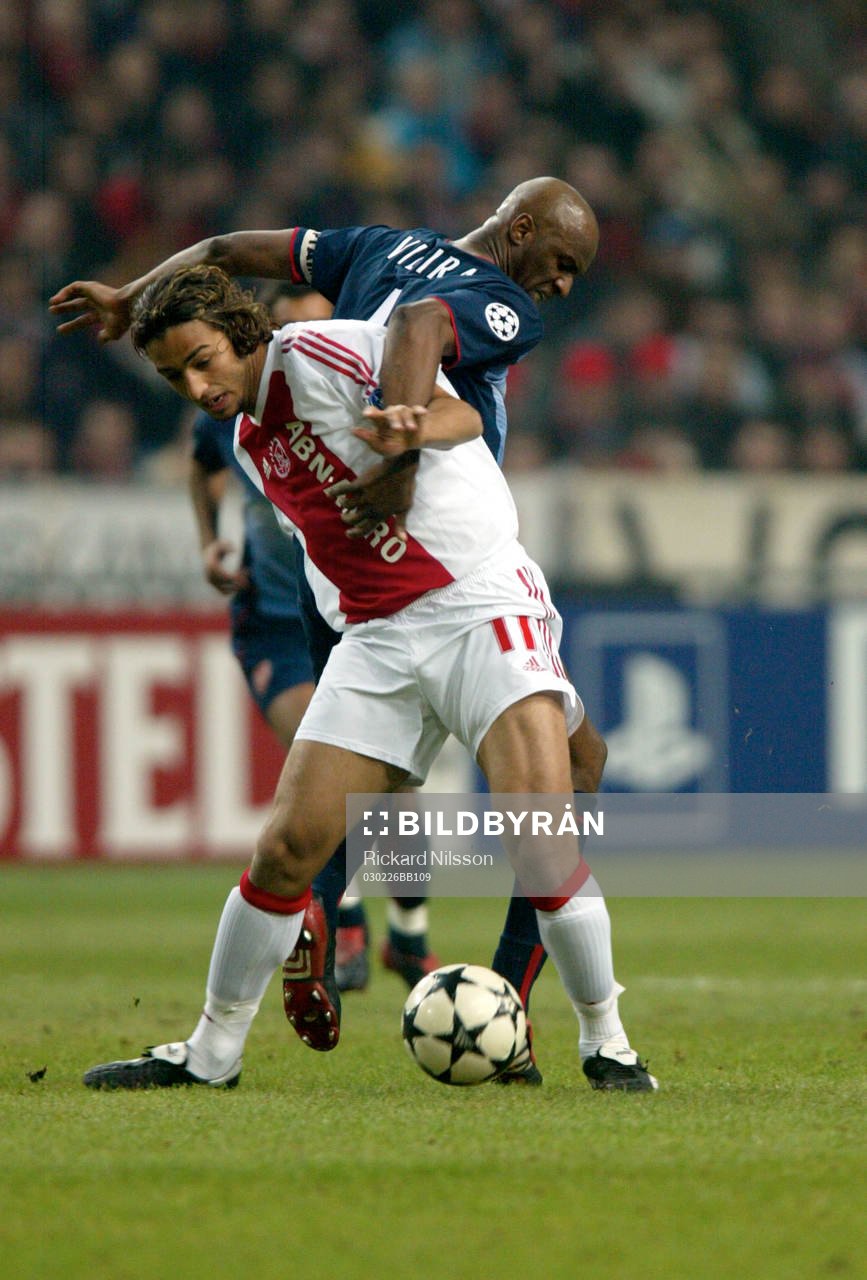 Mido, Ajax och Patrick Vieira, Arsenal