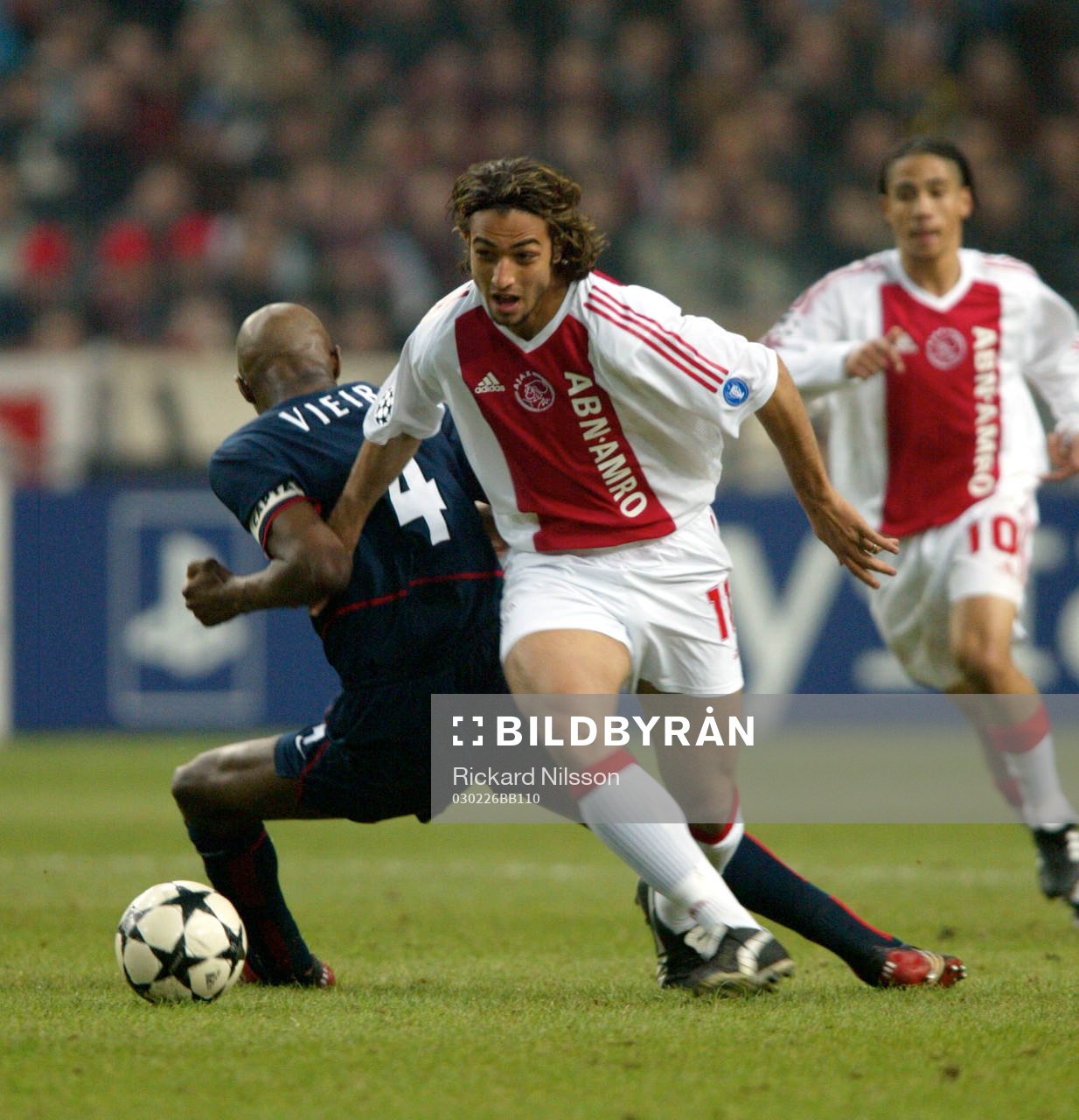 Mido, Ajax och Patrick Vieira, Arsenal