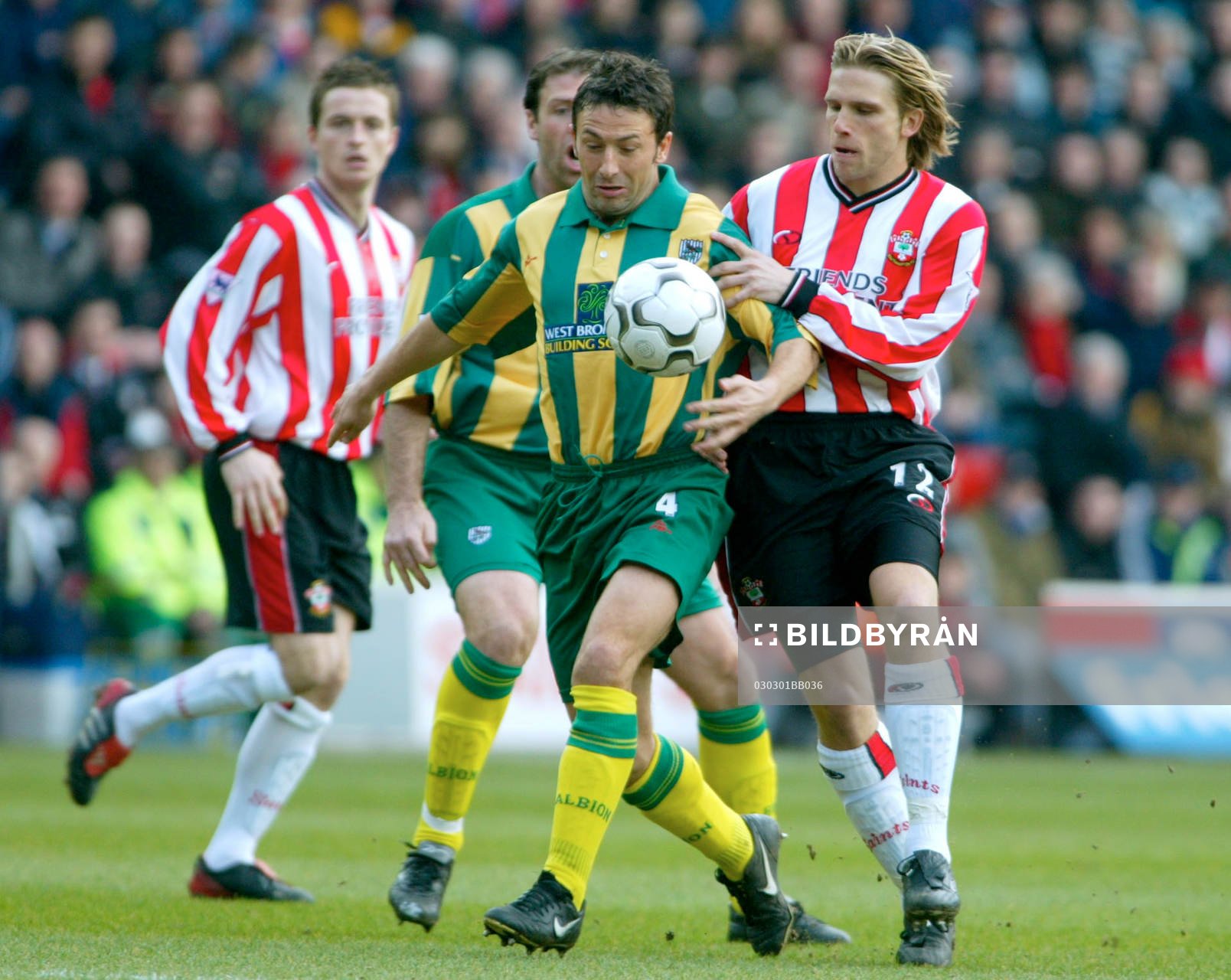 Fotboll, Premier League, engelsk, Southampton - West