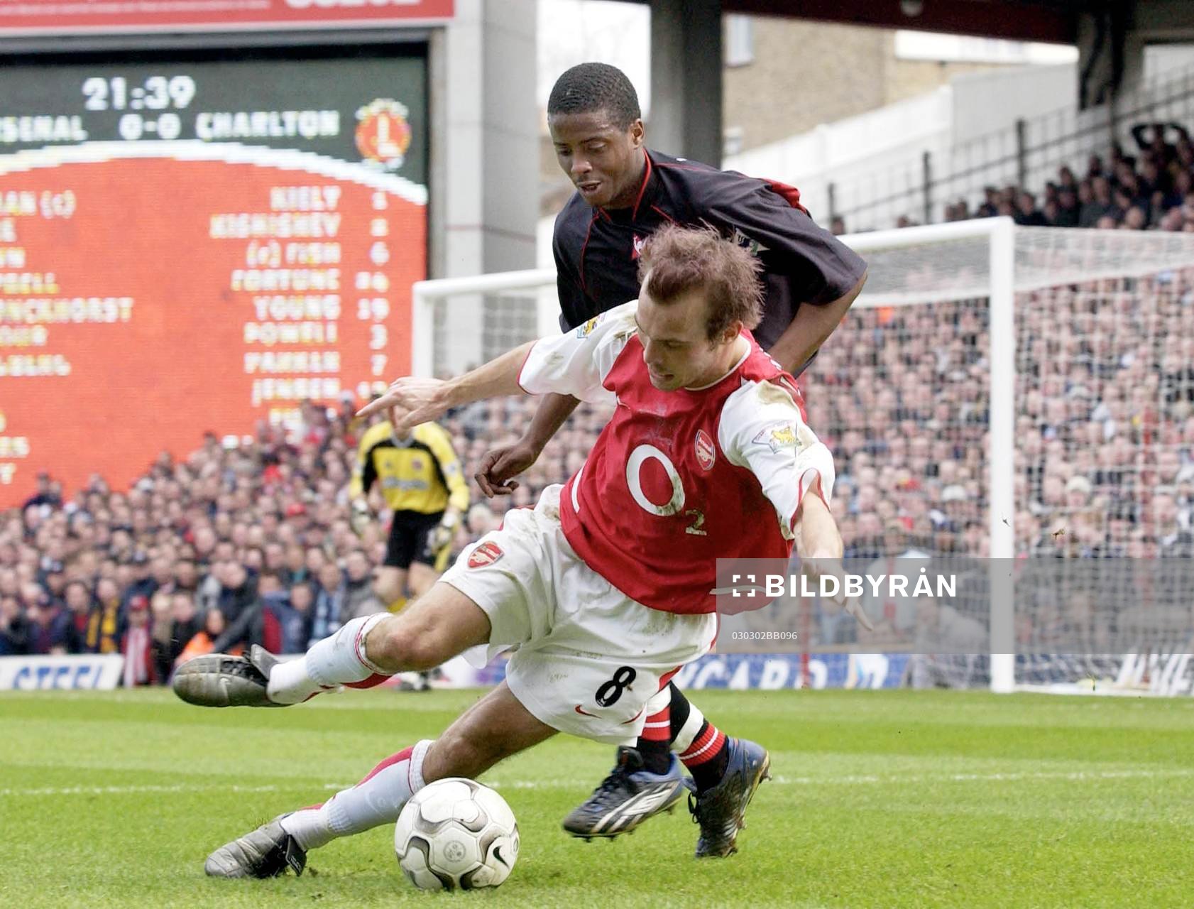  Kevin Lisbie, Charlton och Fredrik Ljungberg, Arsenal