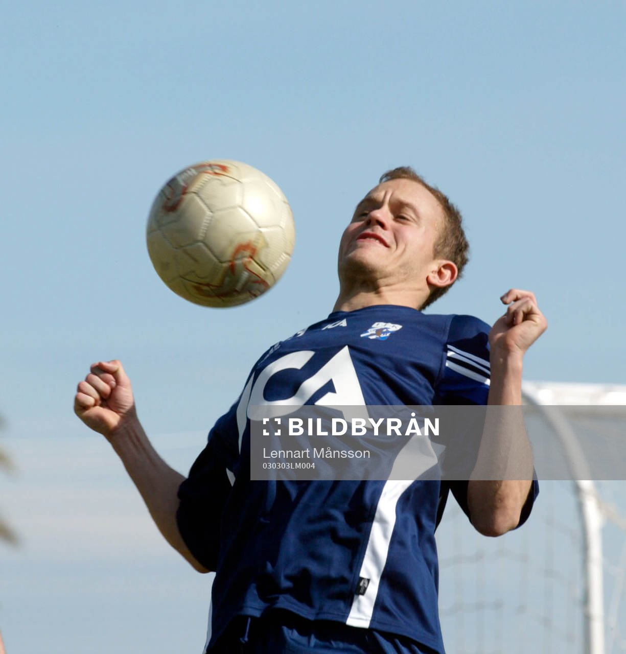 Hans Blomqvist, Göteborg, bröstar sig