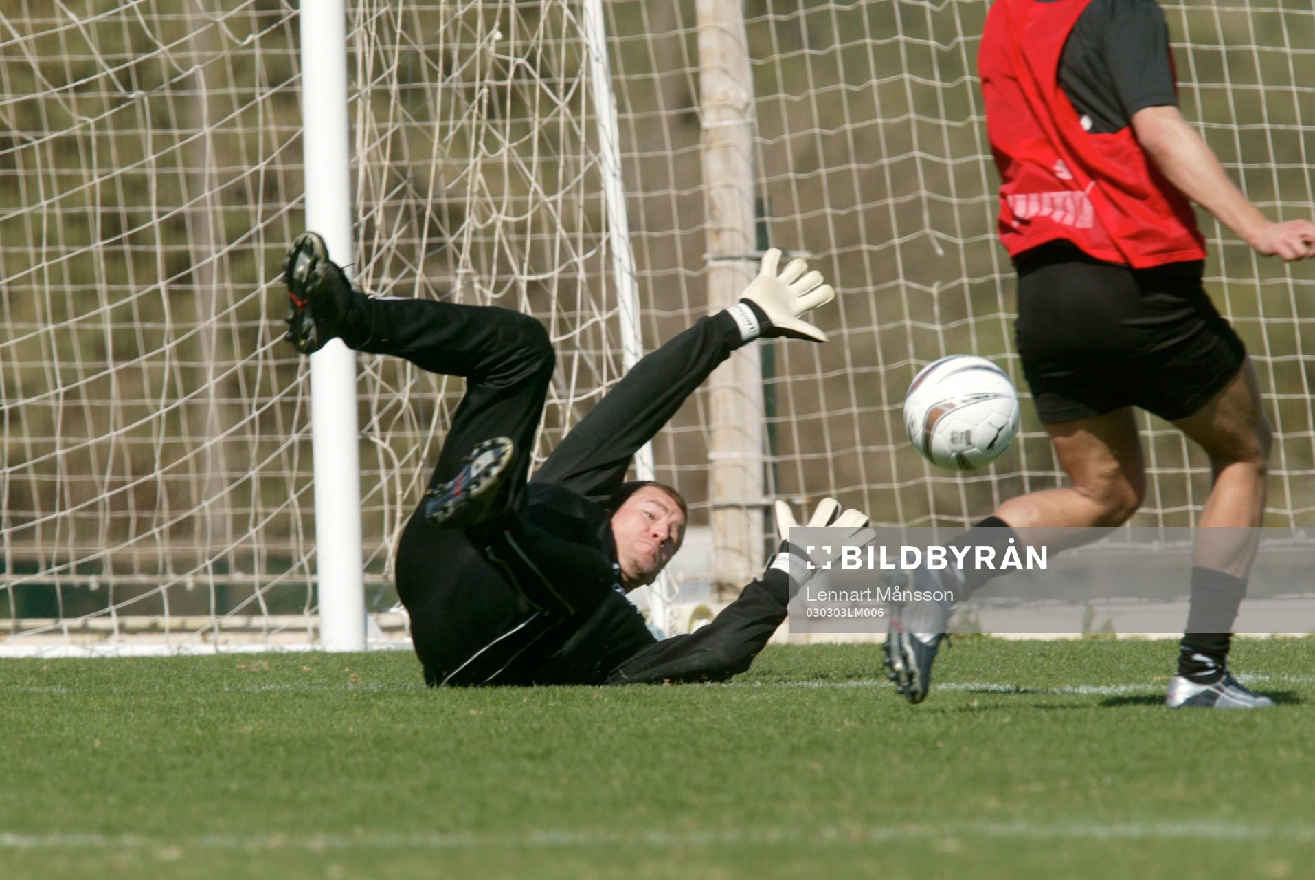 Lee Baxter, målvakt