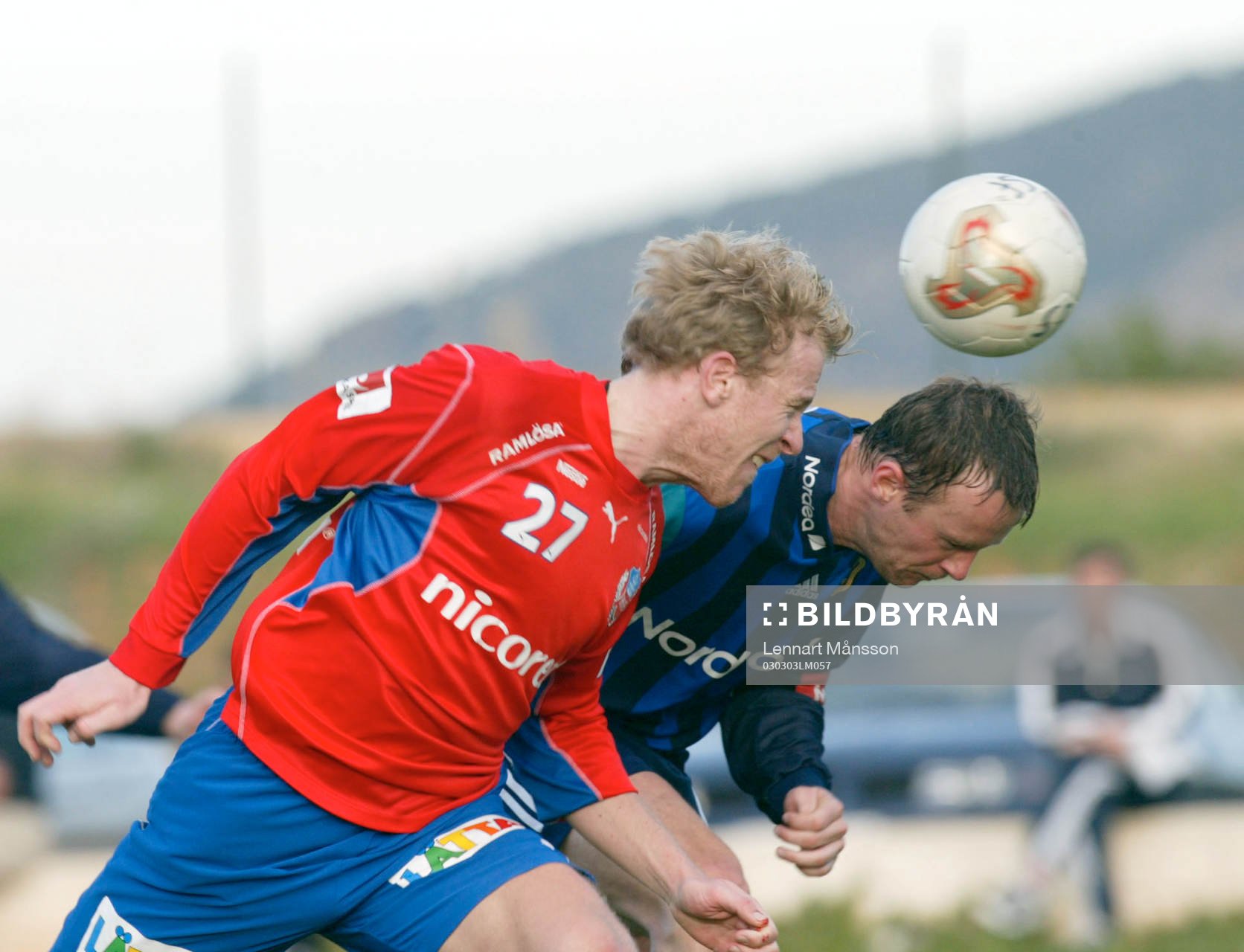 Gustav Andersson, Helsingborg i en nickduell