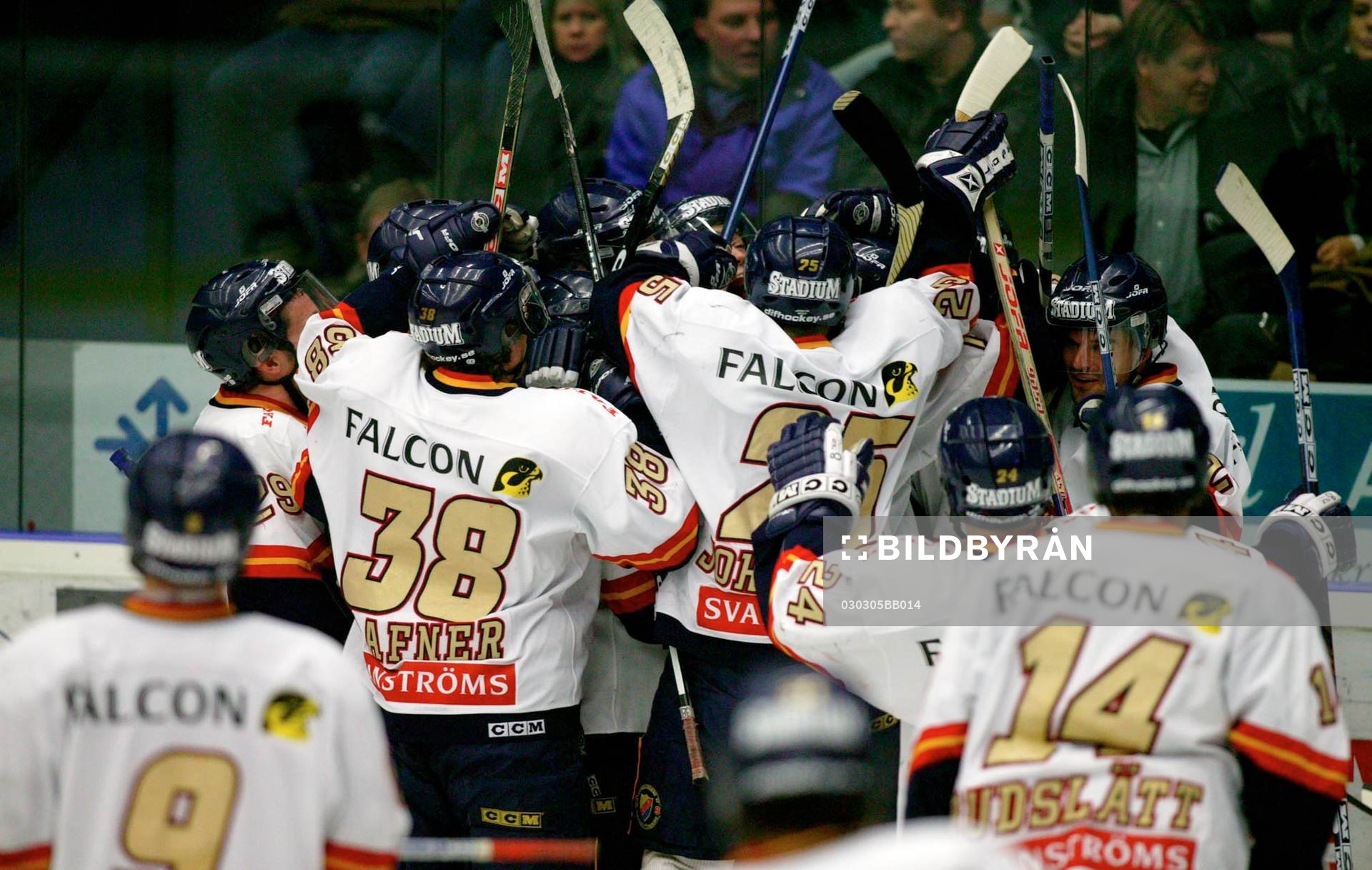Ishockey, Elitserien,  Djurgården, jubel, glädje