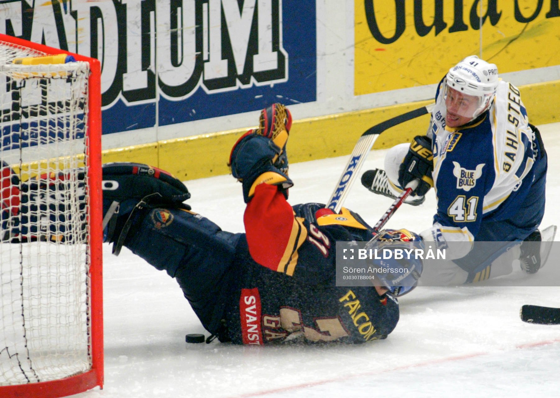 Kalle Sahlstedt, HV71 gör 2-1 till Hv71 bakom Joaquin