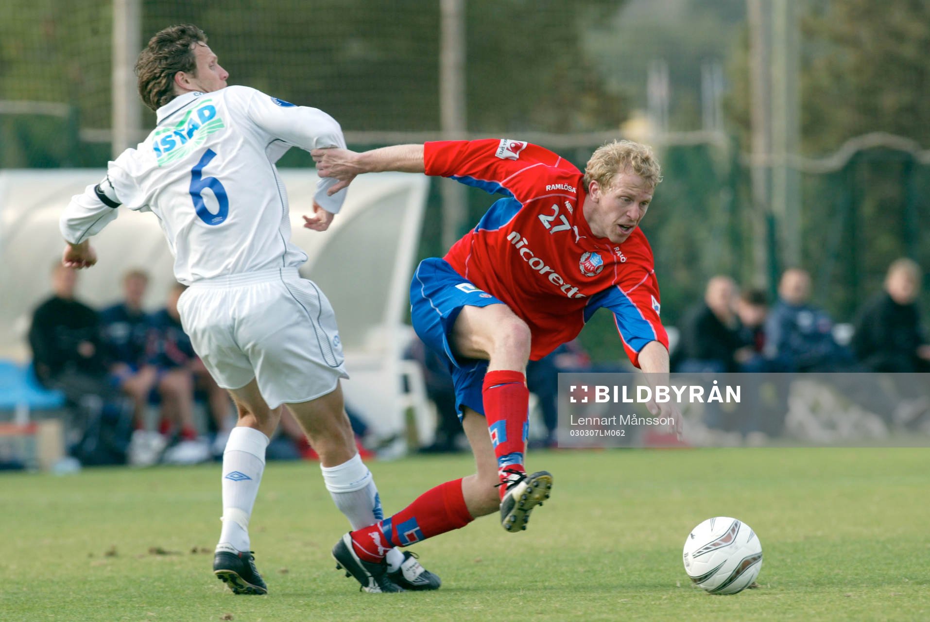 Gustaf Andersson, Helsingborg rycker från sin norrman