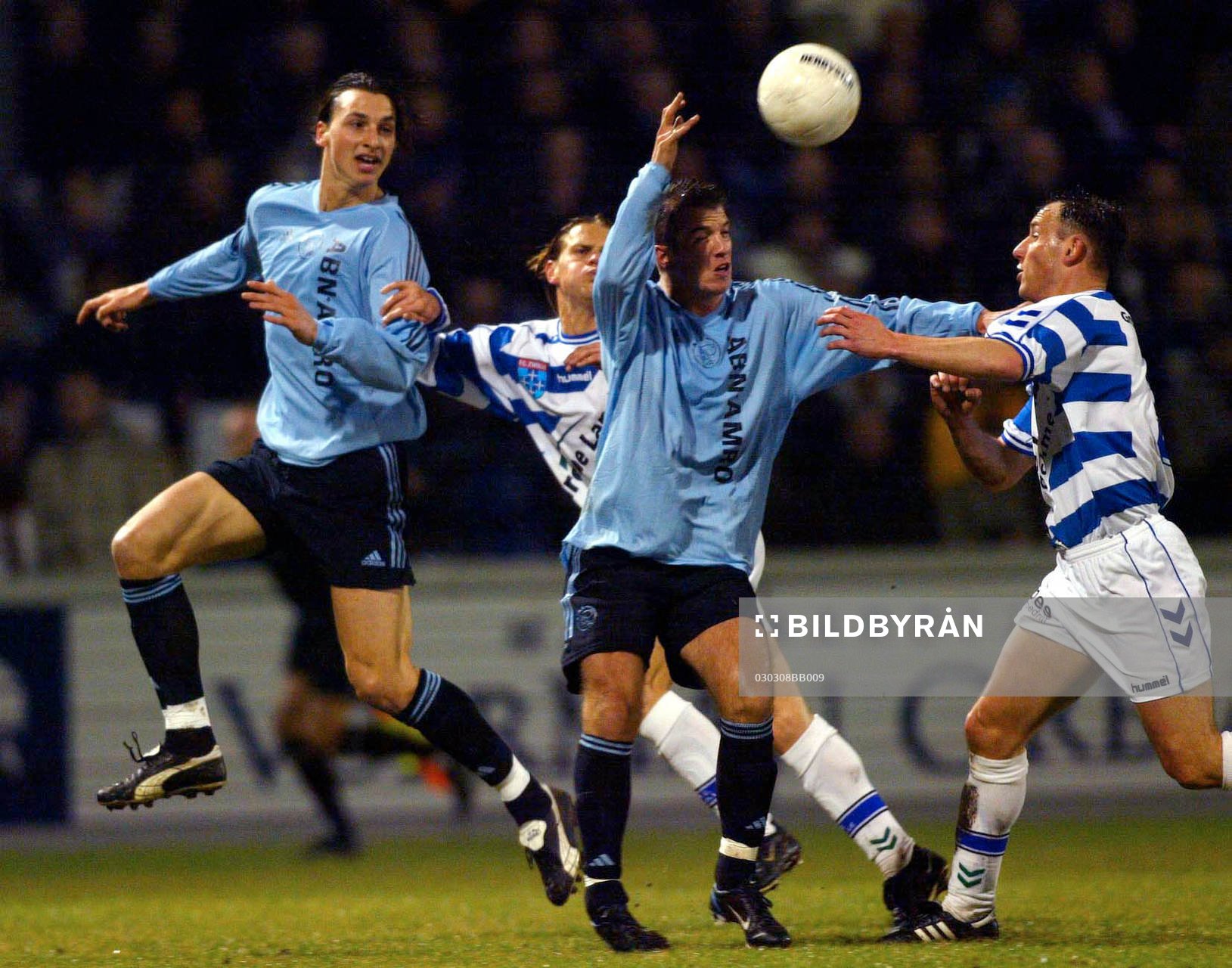 Zlatan Ibrahimovic, Ajax i nickduell