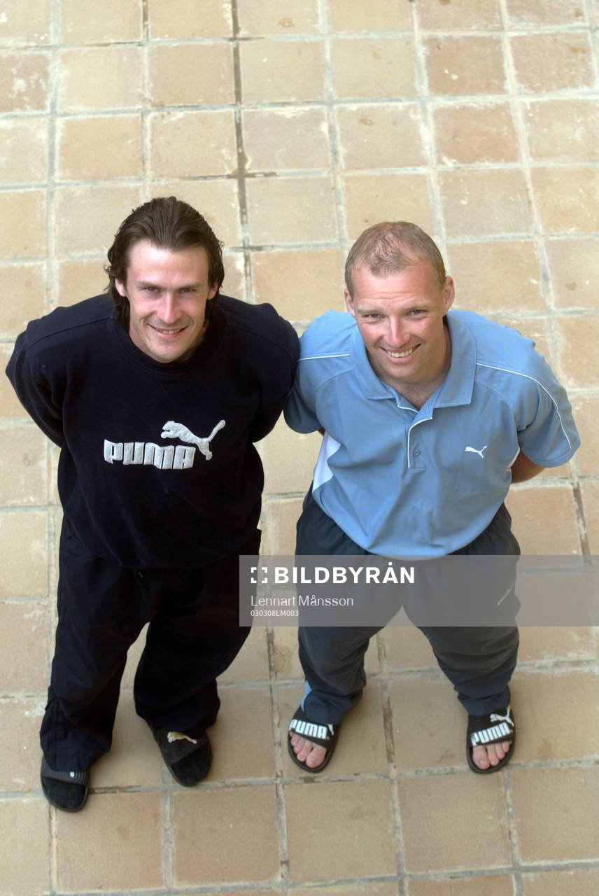 Två skadade, Michael Hansson, Helsingborg och Jörgen