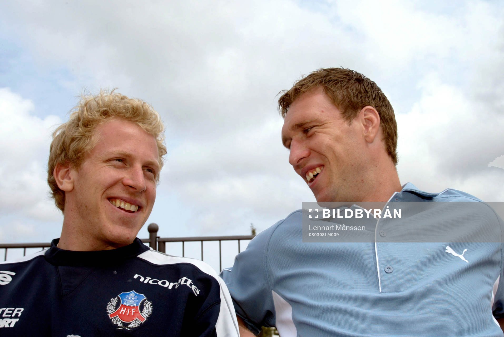  Har du hört den här?, Goa gubbar Gustaf Andersson, Helsingborg och Niklas Skoog, Malmö FF.