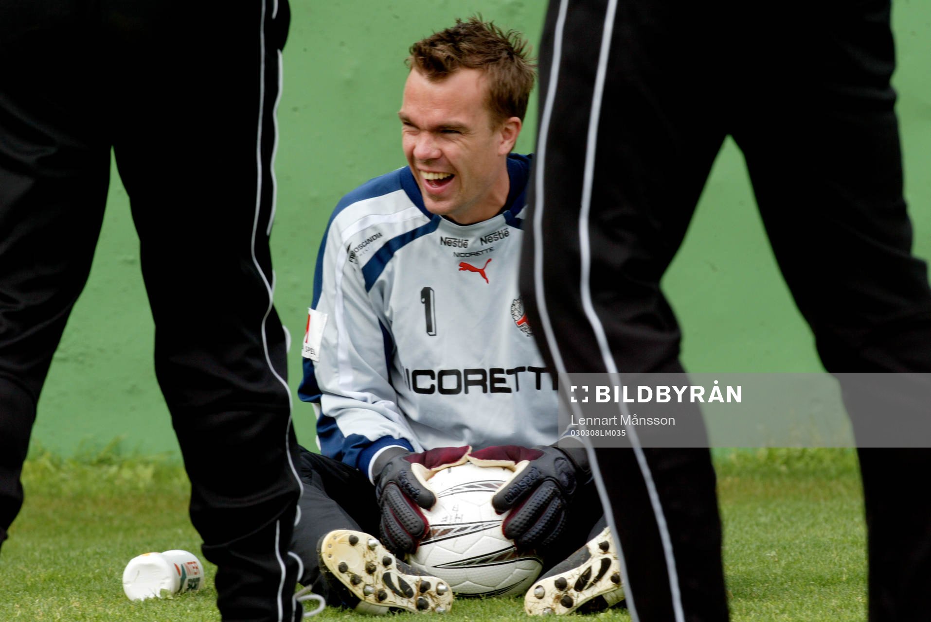 Fredrik Larsson, målvakt