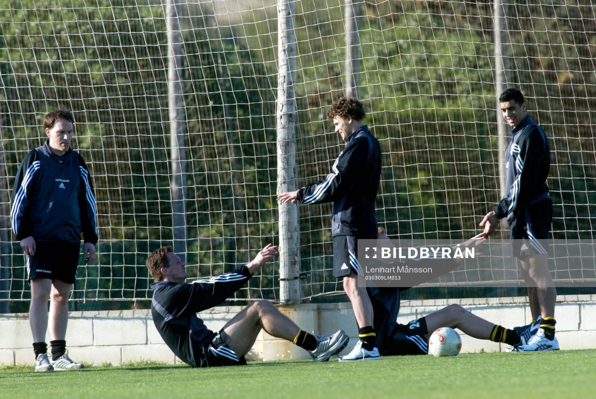 Skadade spelare, bl.a. Daniel Hoch och Arasc Talebinejev