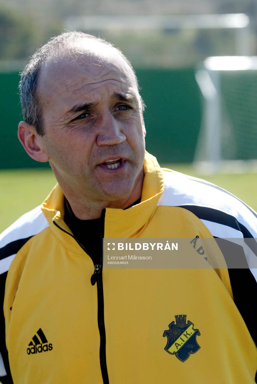  Richard Money, tränare, AIK.