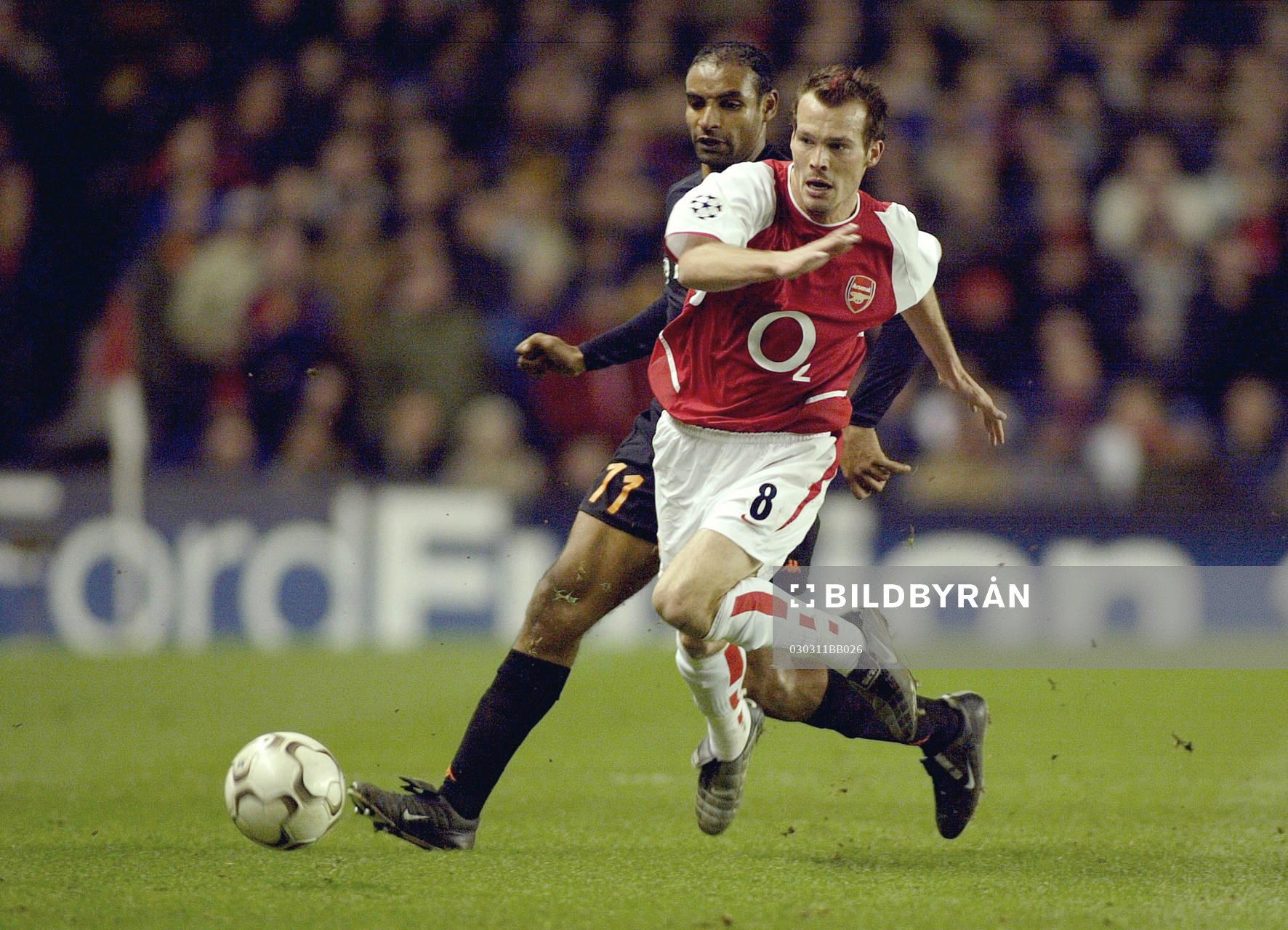 Fredrik Ljungberg, Arsenal jagas av Emerson, Roma
