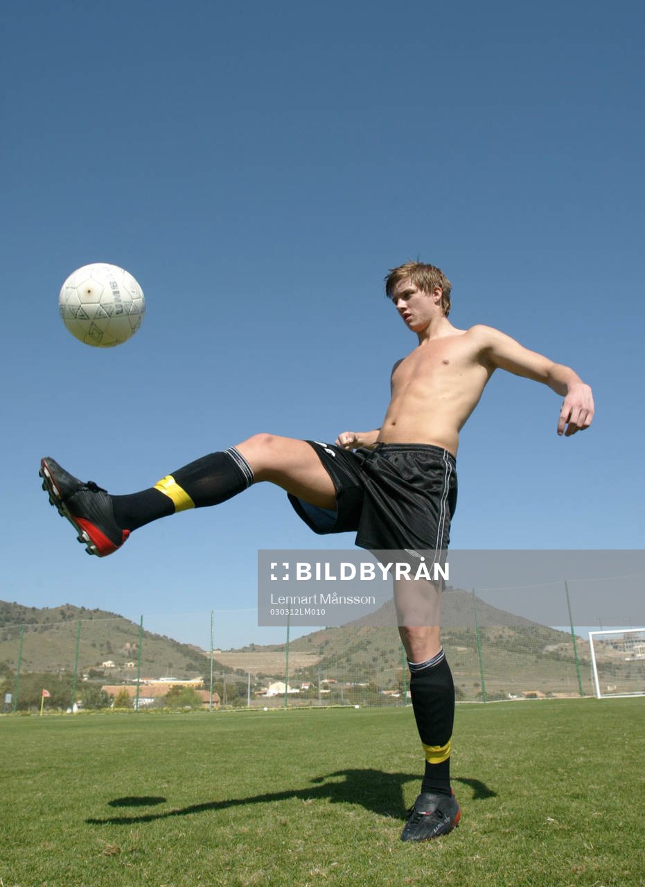 Fotboll, La Manga, träning,  Andreas Drugge,  Elfsborg