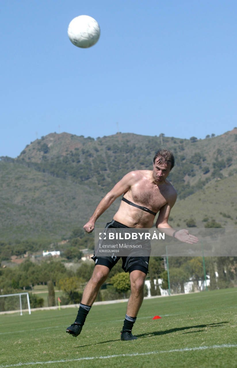Fotboll, La Manga, träning, Hasse Berggren, Elfsborg