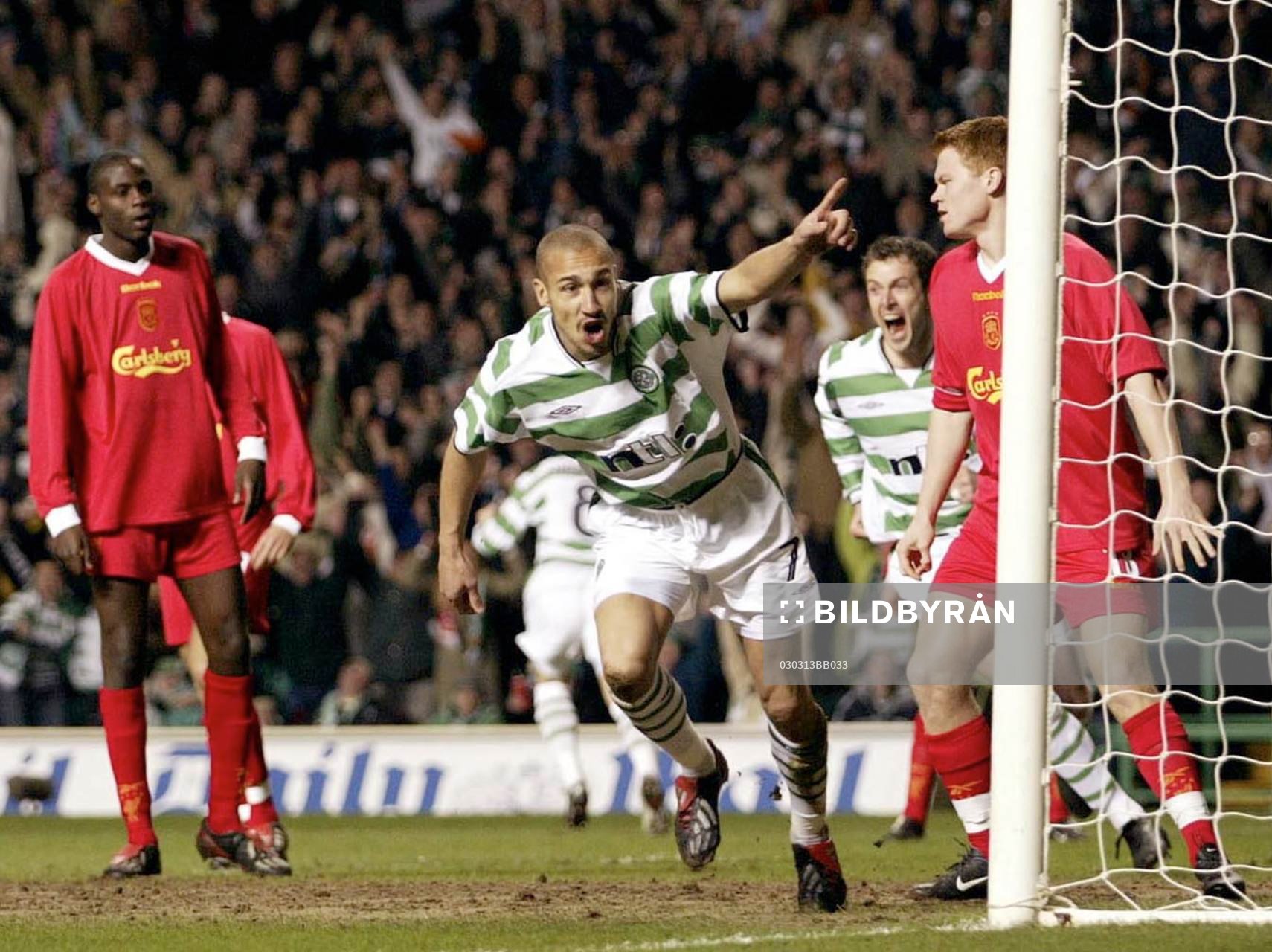 Henrik Larsson, Celtic, jubel