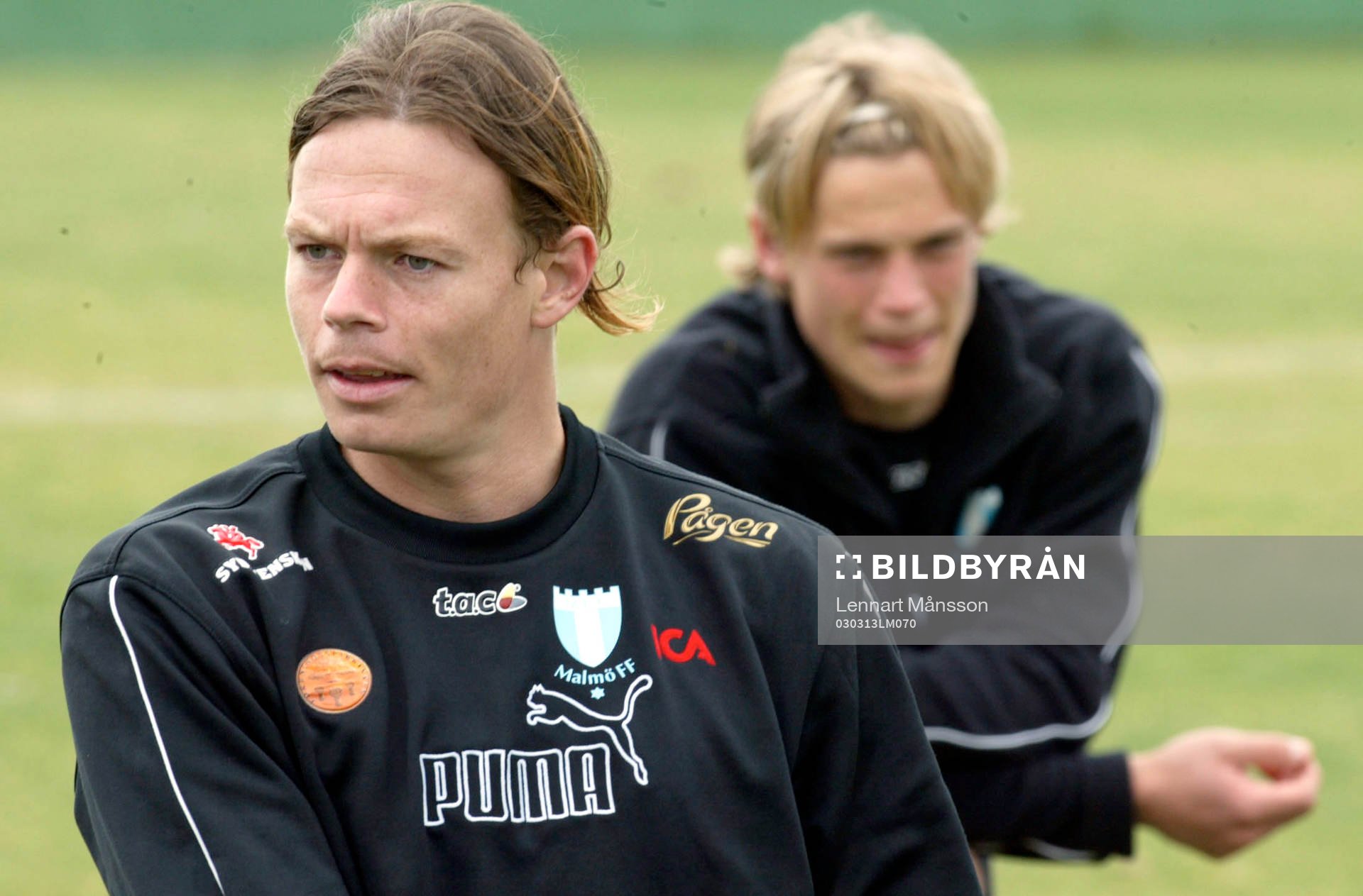 Andreas Yngvesson och Markus Rosenberg