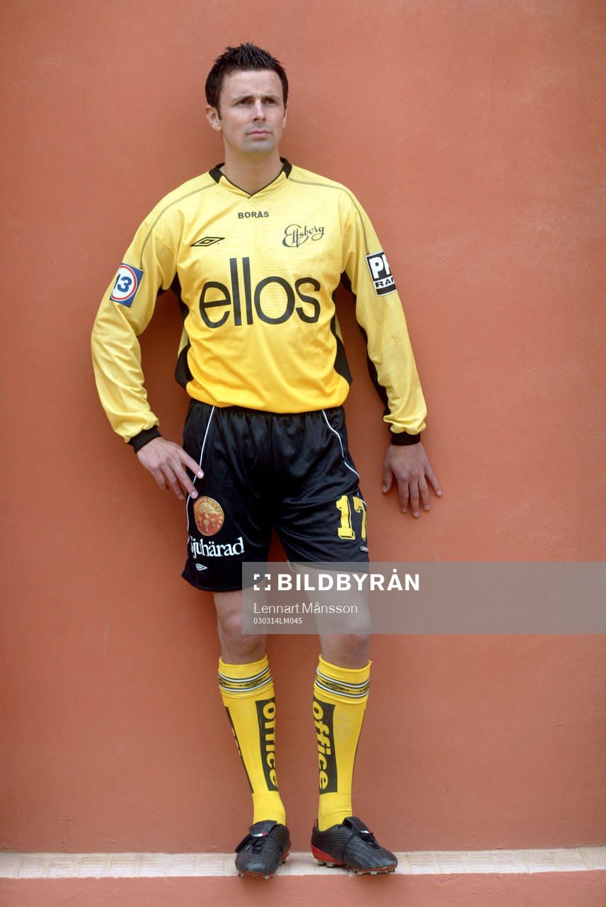  Fotboll La Manga, träning, Kristoffer Arvhage, Elfsborg .