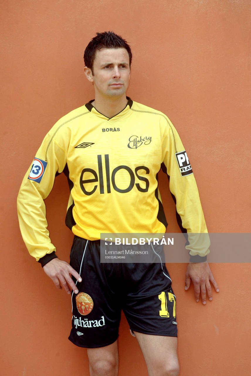  Fotboll La Manga, träning, Kristoffer Arvhage, Elfsborg .