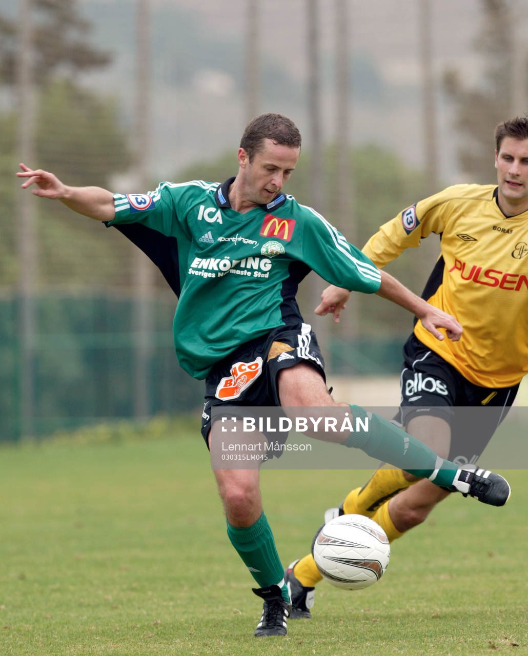 Jens Gustafson, skott