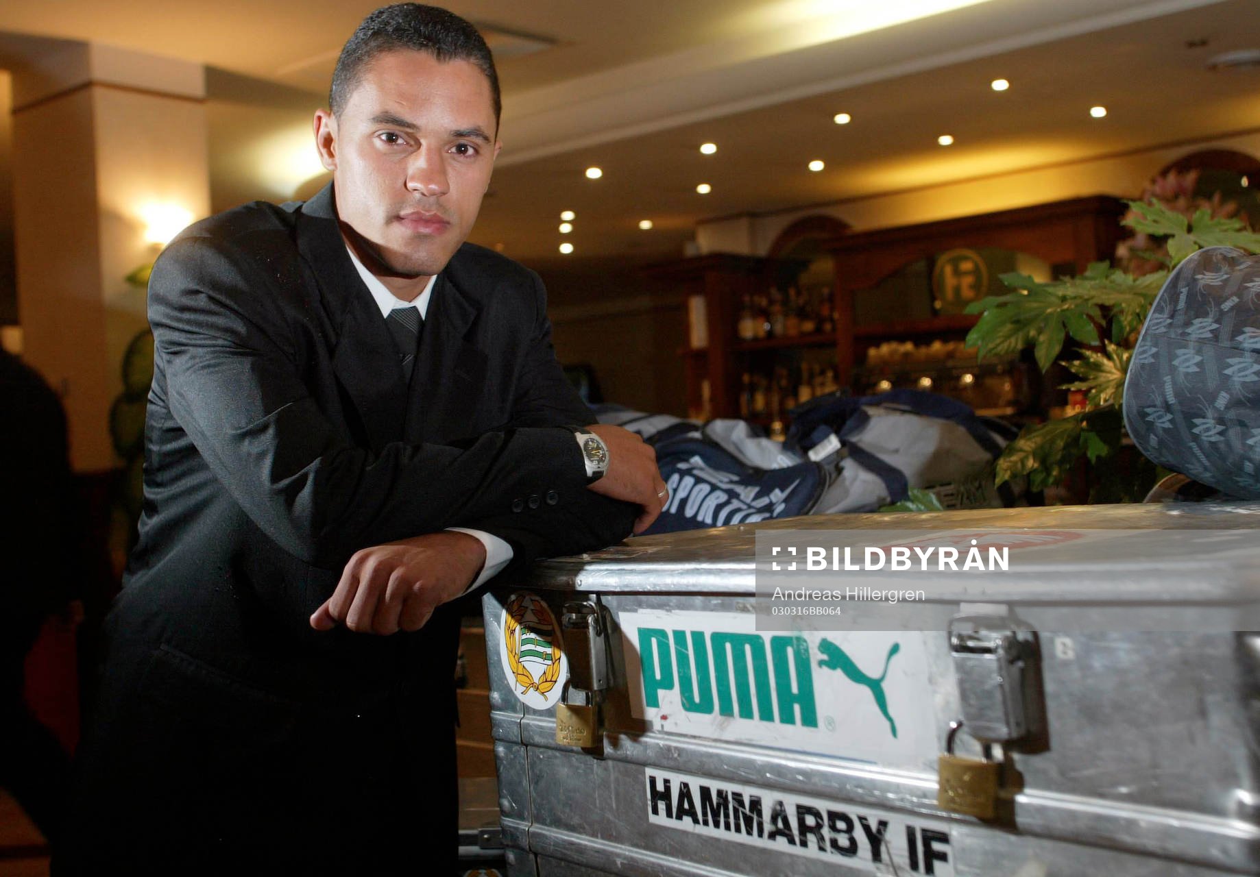 Gil, Hammarbys nya Brasse är med på lägret
