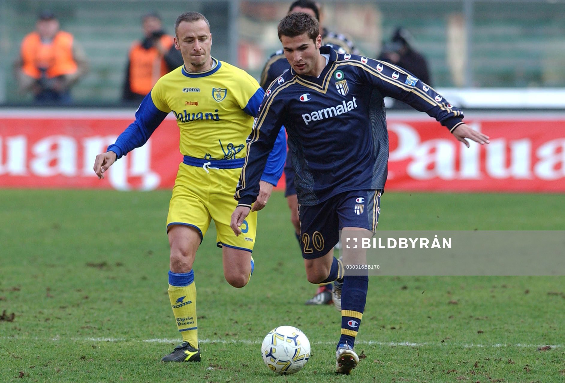 Corini, Chievo och Mutu, Parma