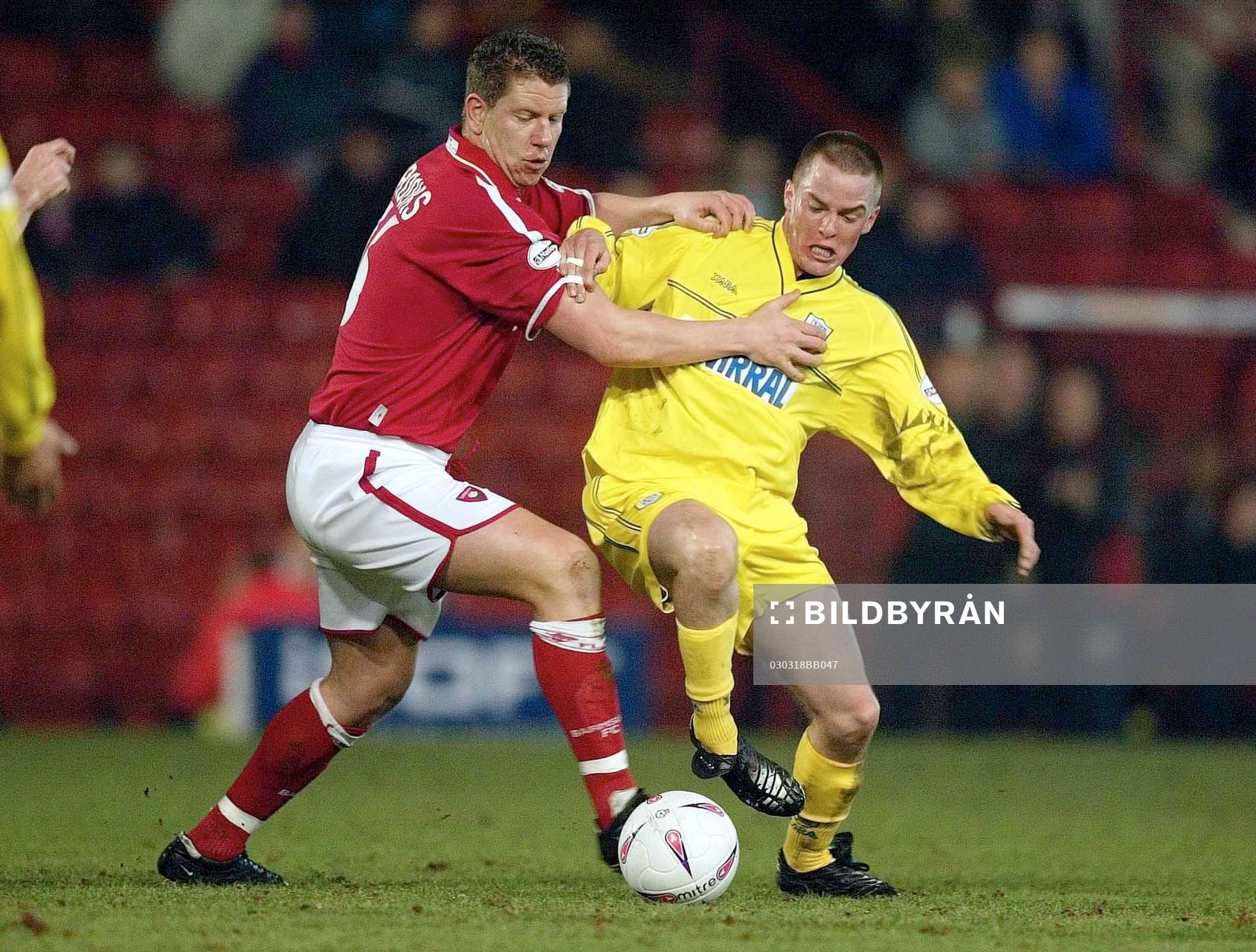 Iain Hume, Tranmere och  Gary Jones, Barnsley