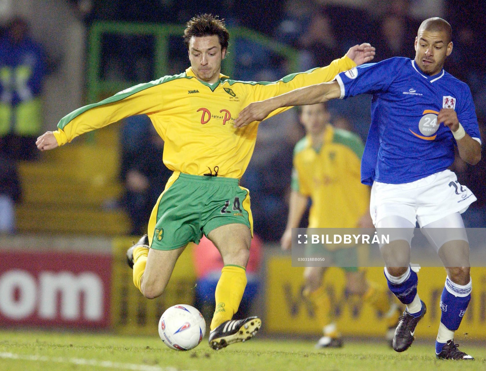  Clint Easton, Norwich och Steven Reid, Millwall.