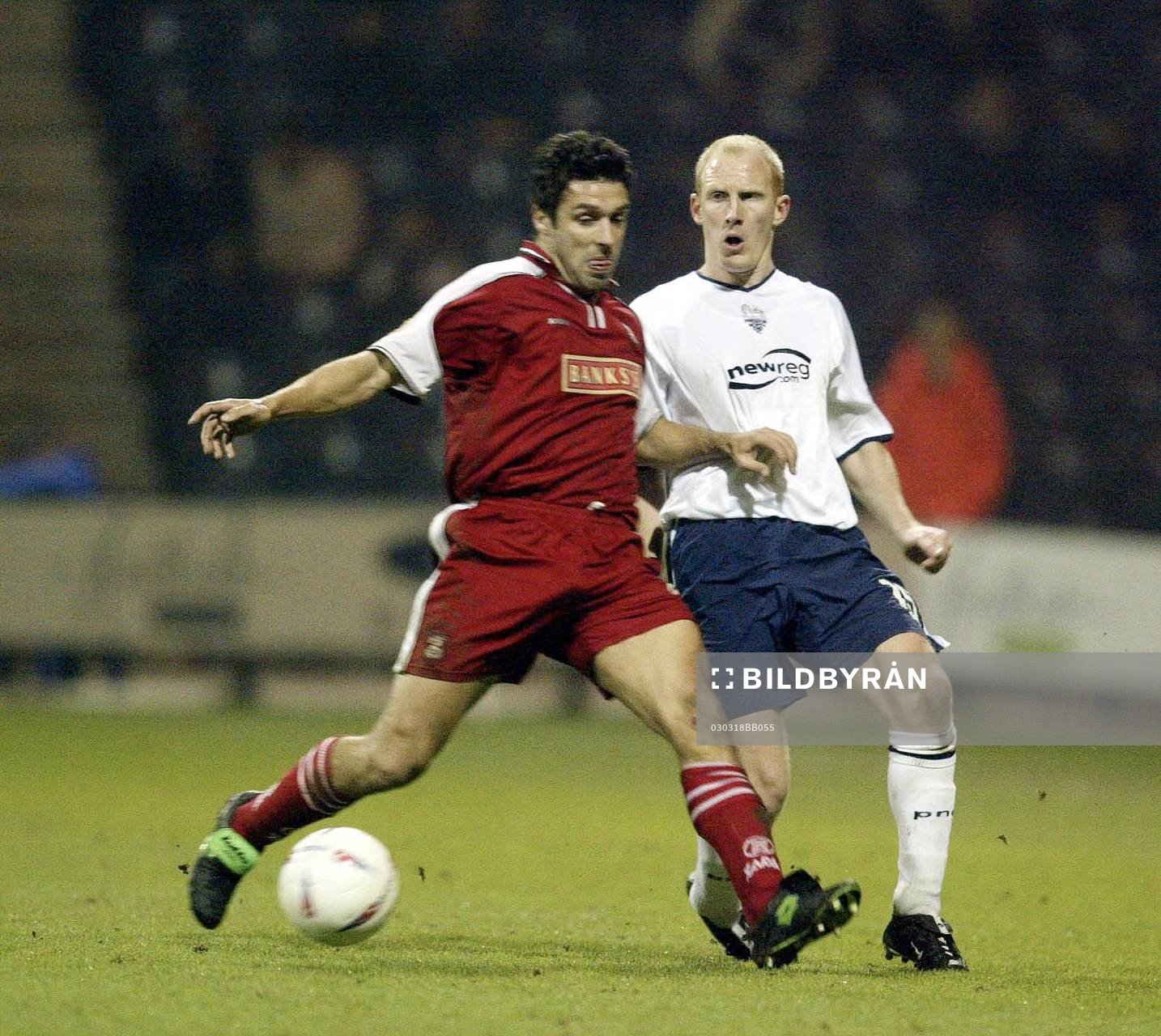 Jorge Leitao, Walsall och Rob Edward, Preston