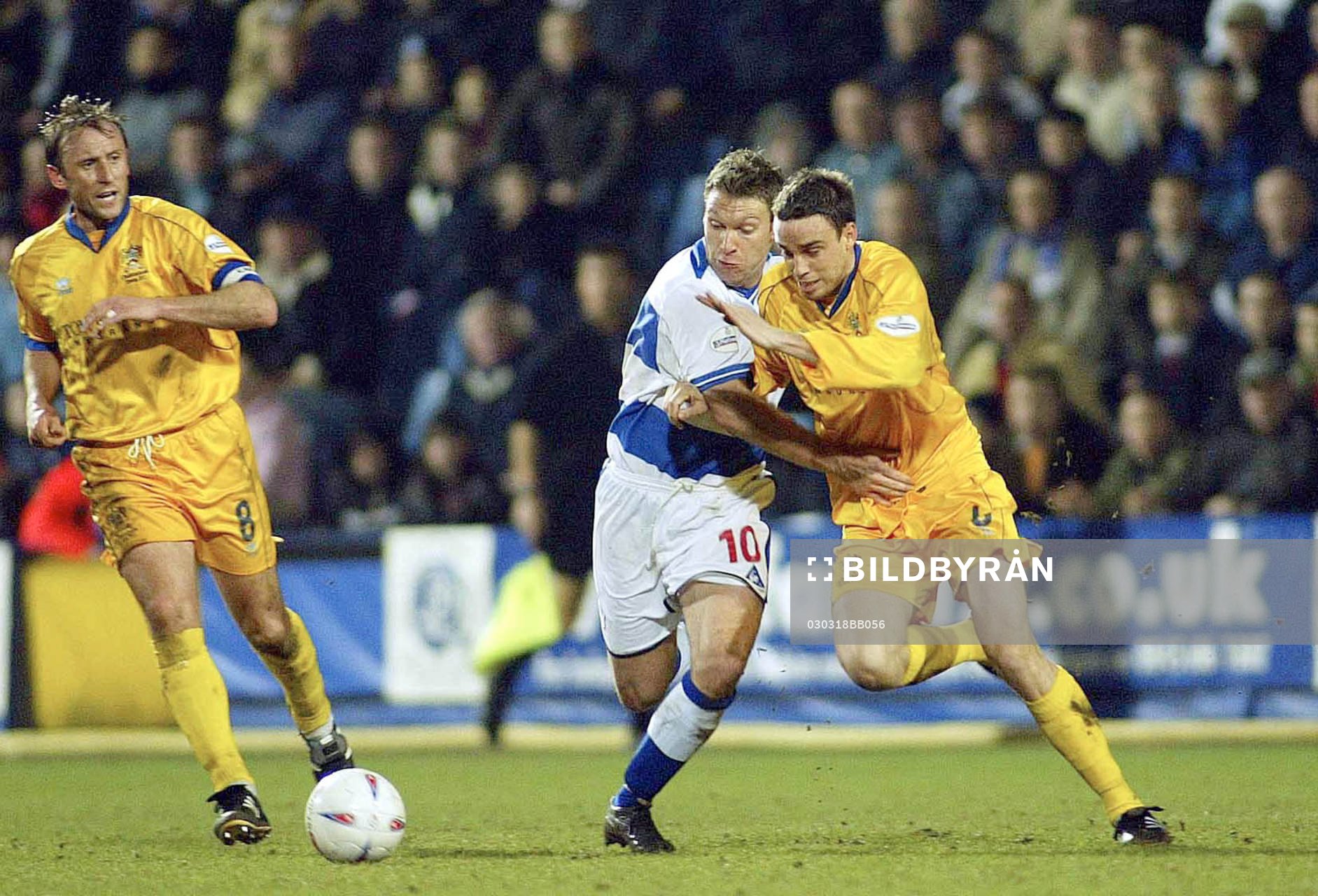 Kevin Gallen, Queens PR och Michael Duff, Cheltenham