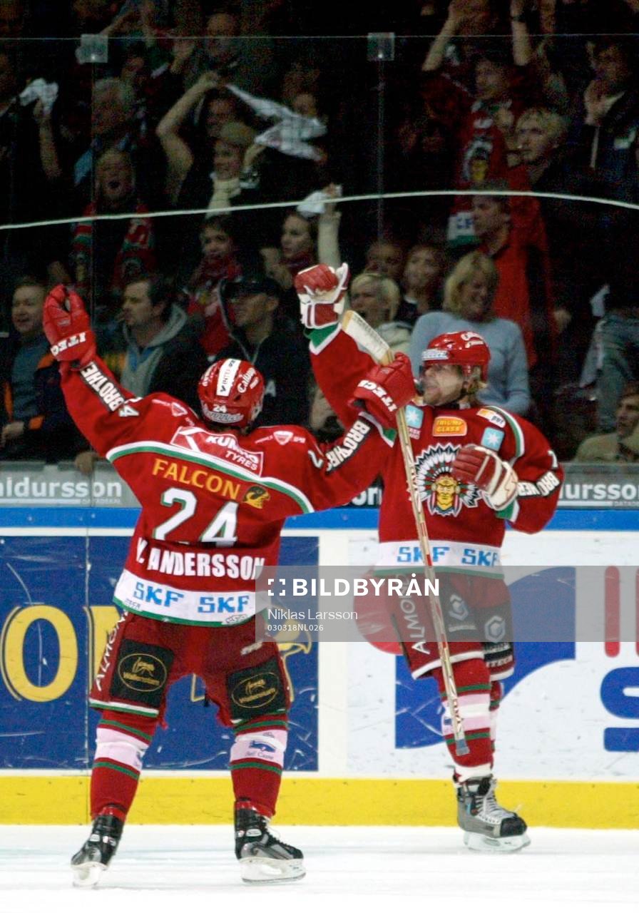 Tomi Kallio, Frölunda, jubel