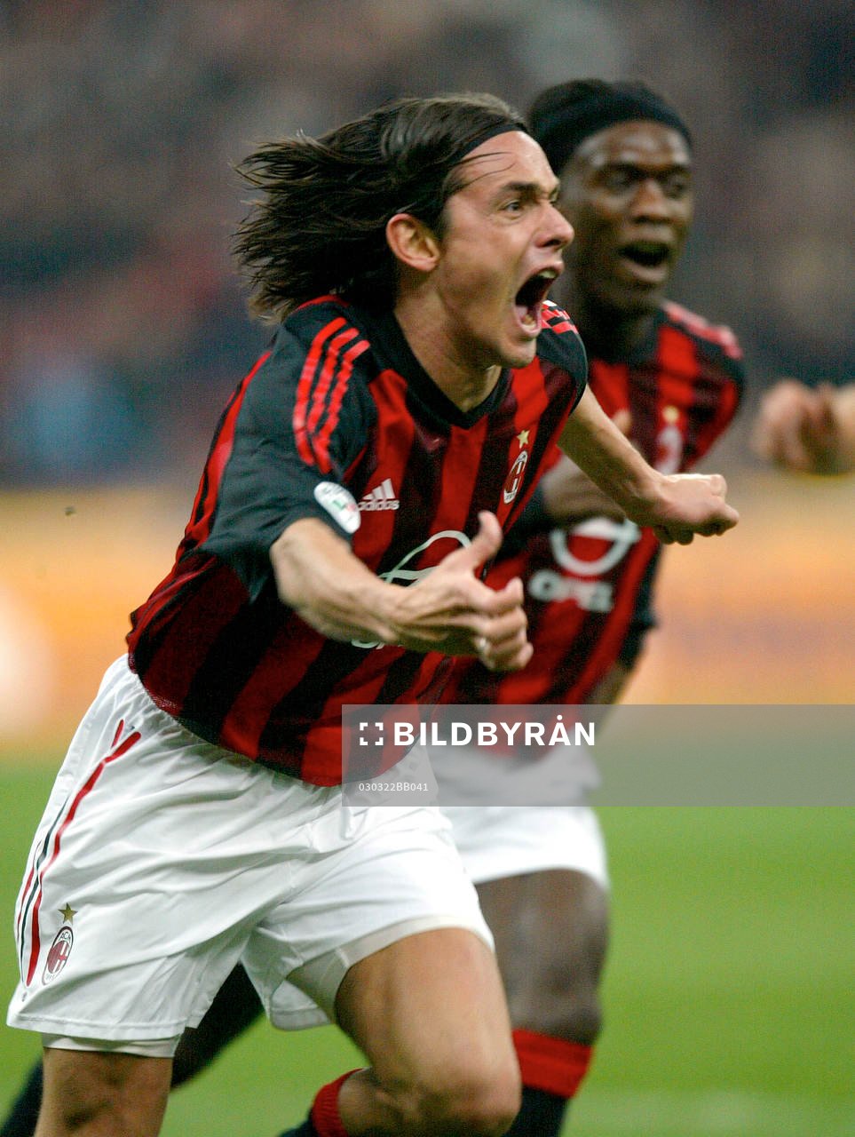 Inzaghi, jubel