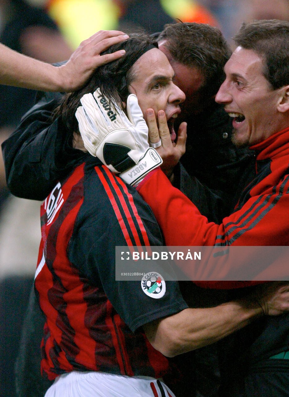 Inzaghi, jubel