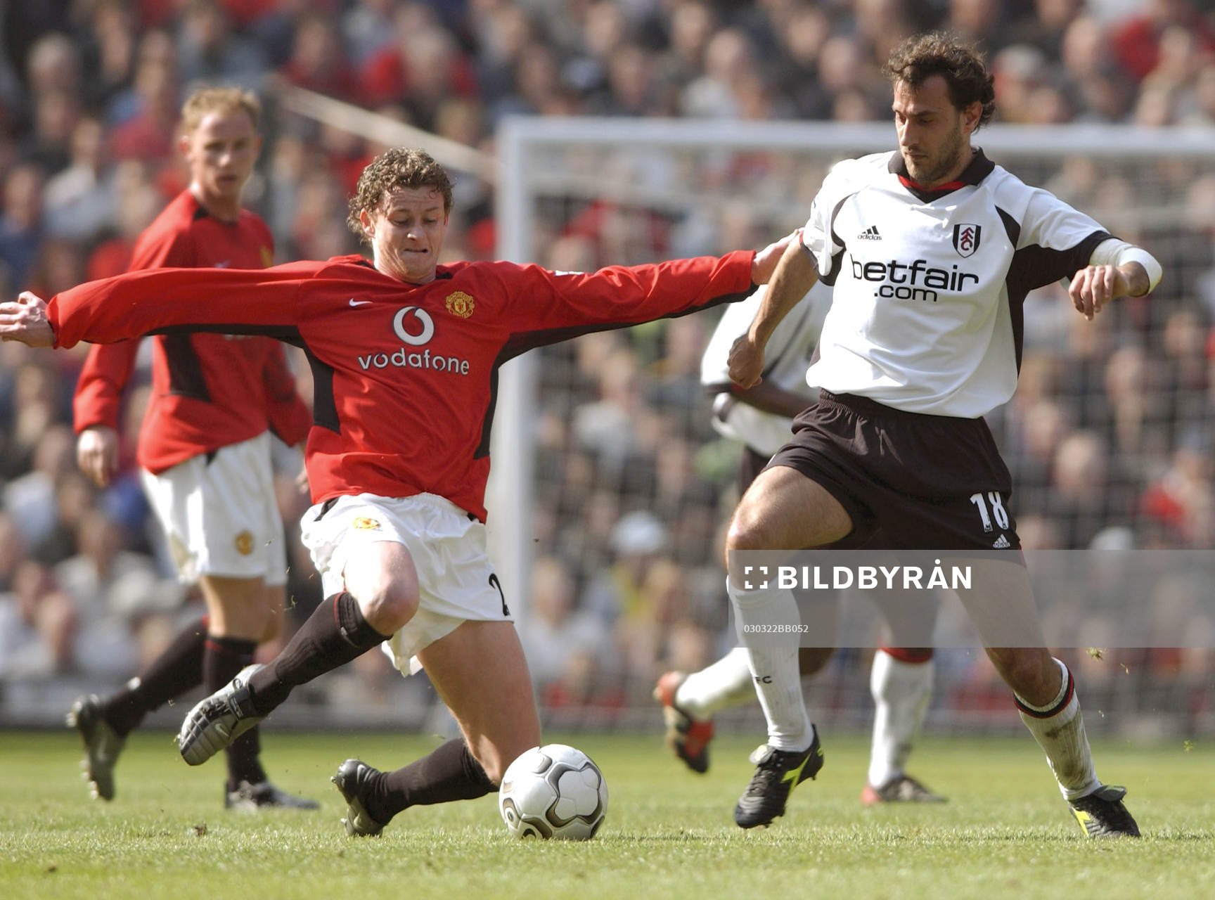 Sylvain Legwinski, Fulham och Ole Gunnar Solskjaer,
