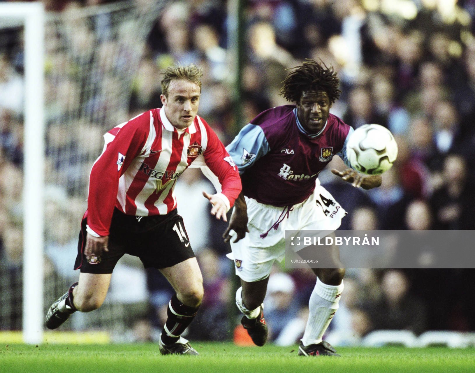 Thomas Butler, Sunderland och Rufus Brevett, West Ham