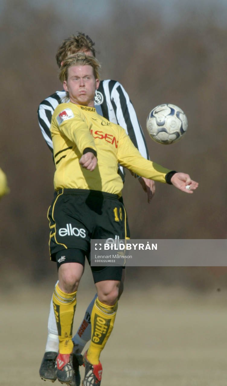 Fredrik Berglund gjorde mål