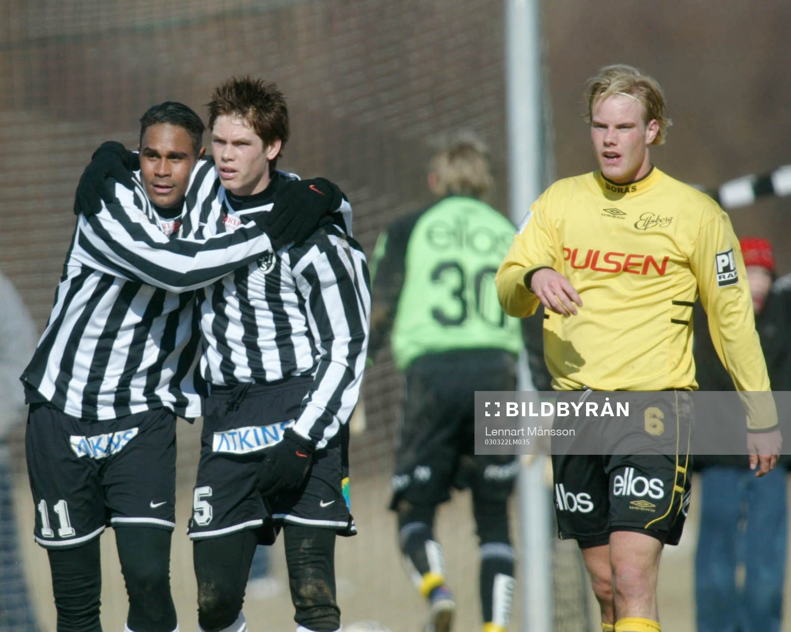 BoIS 1-0 skytt Daniel Nannskog grattar 2-0 skytten Johan