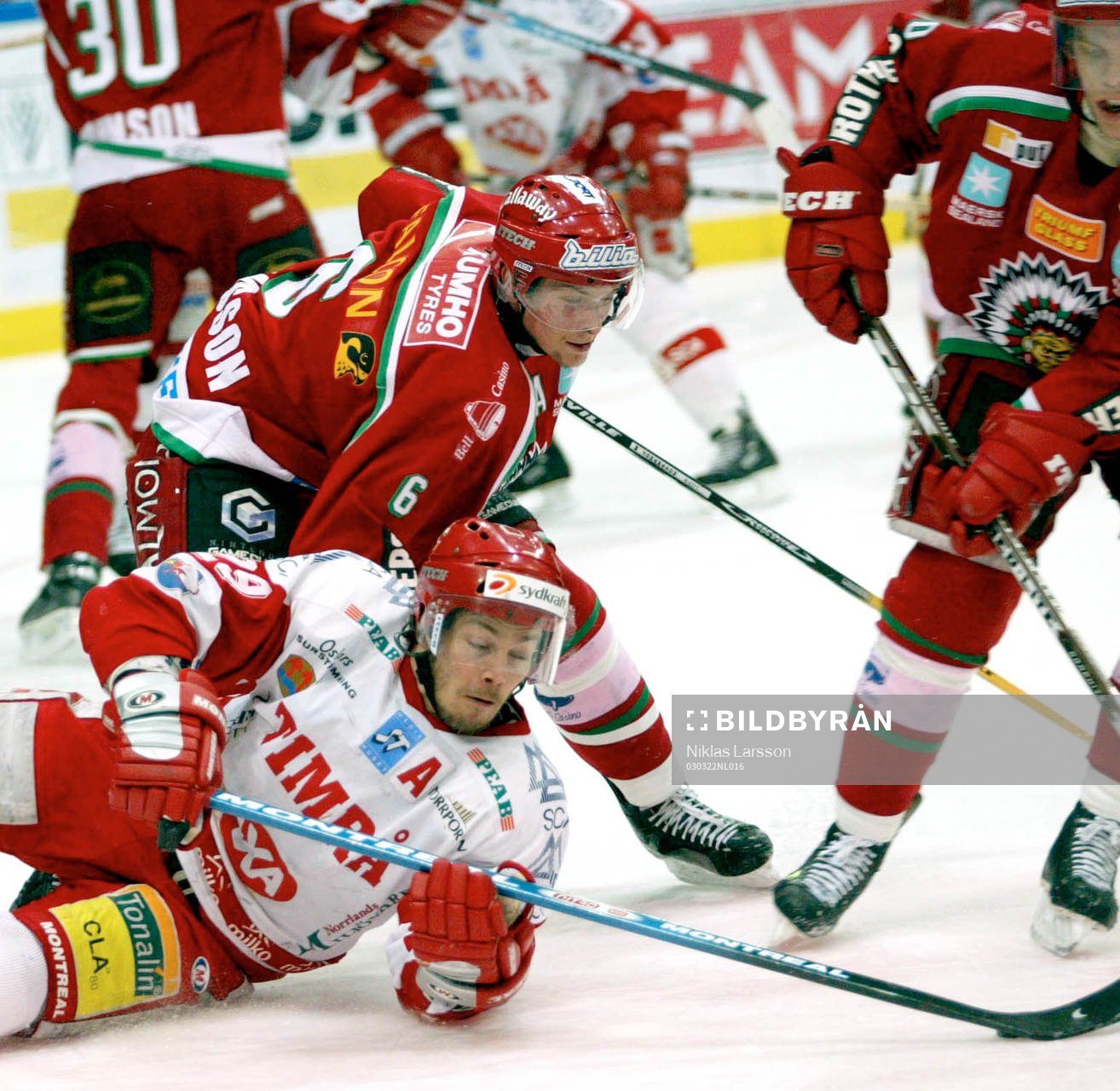 Markus Mathiasson, Timrå på fall