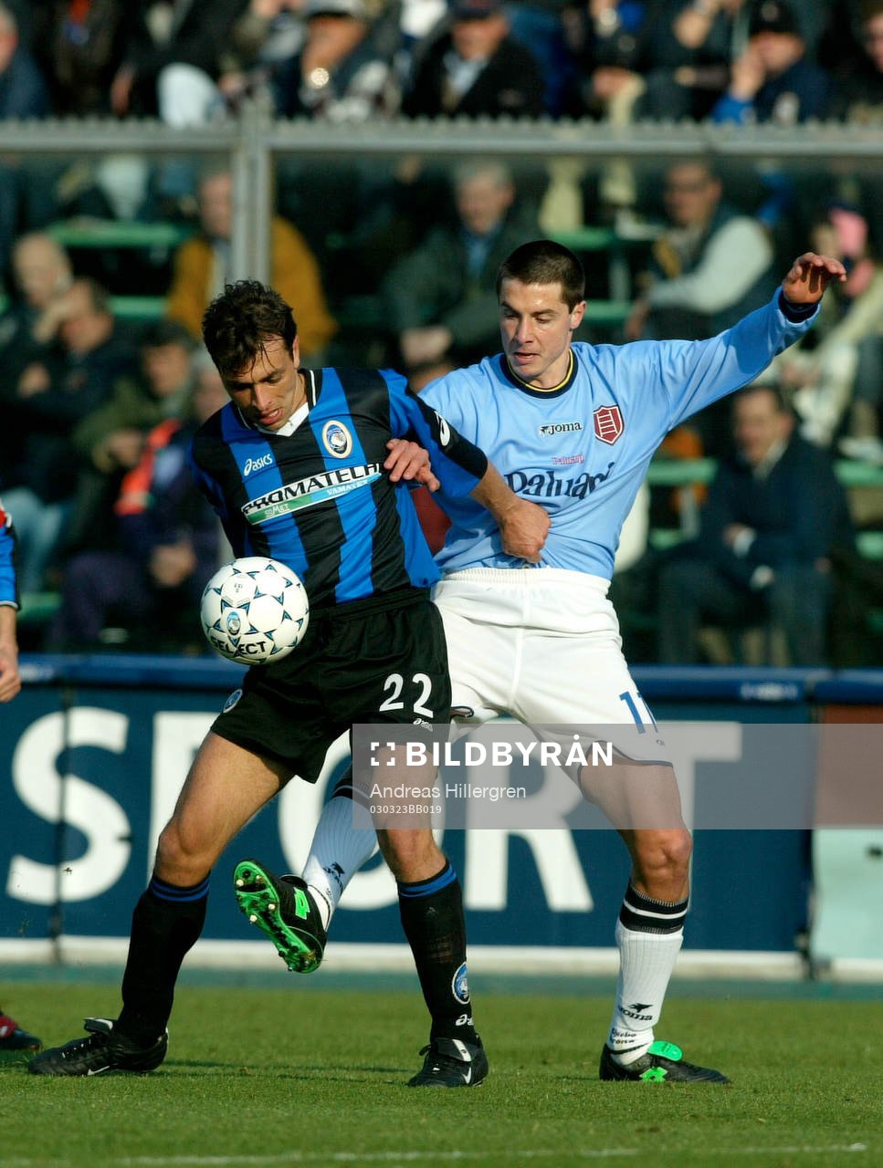  Siviglia, Atalanta och Bjelanovic, Chievo.