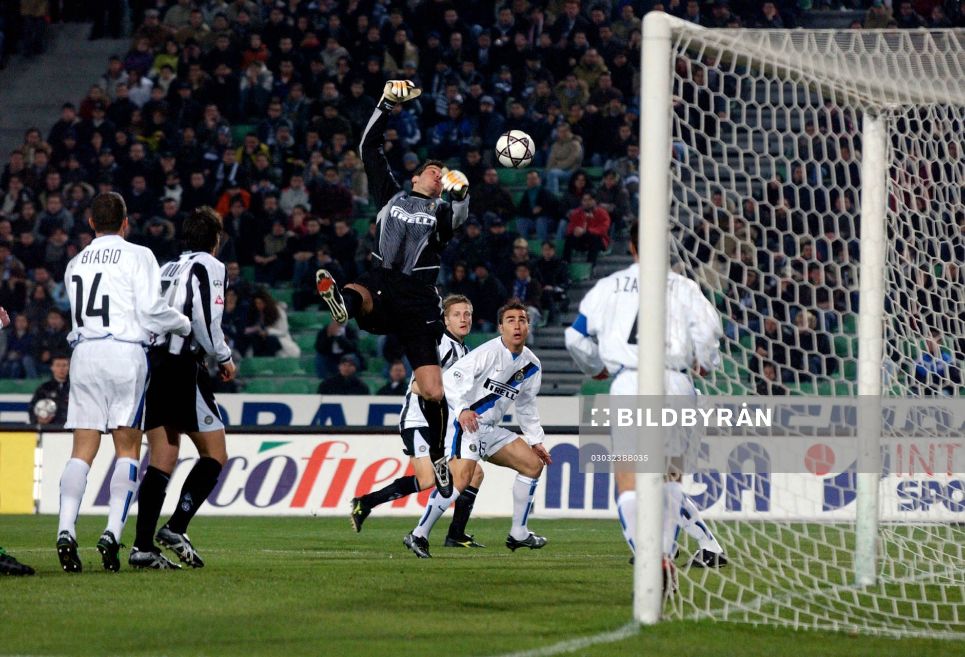 Toldo, målvakt, Inter