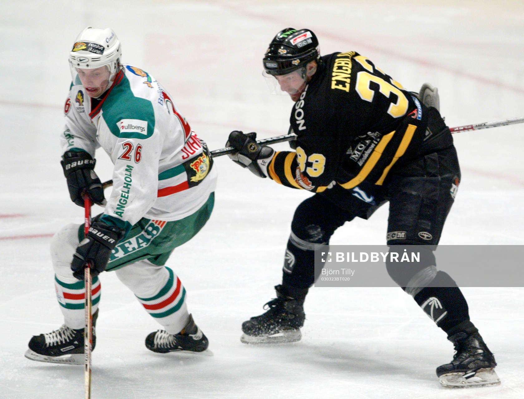 Jakob Johansson, Rögle och David Engblom, AIK