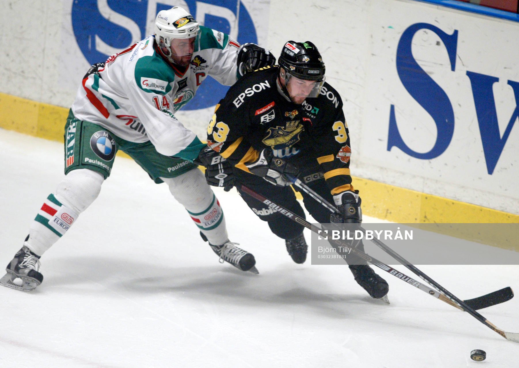 Roger Hansson, Rögle och David Engblom, AIK