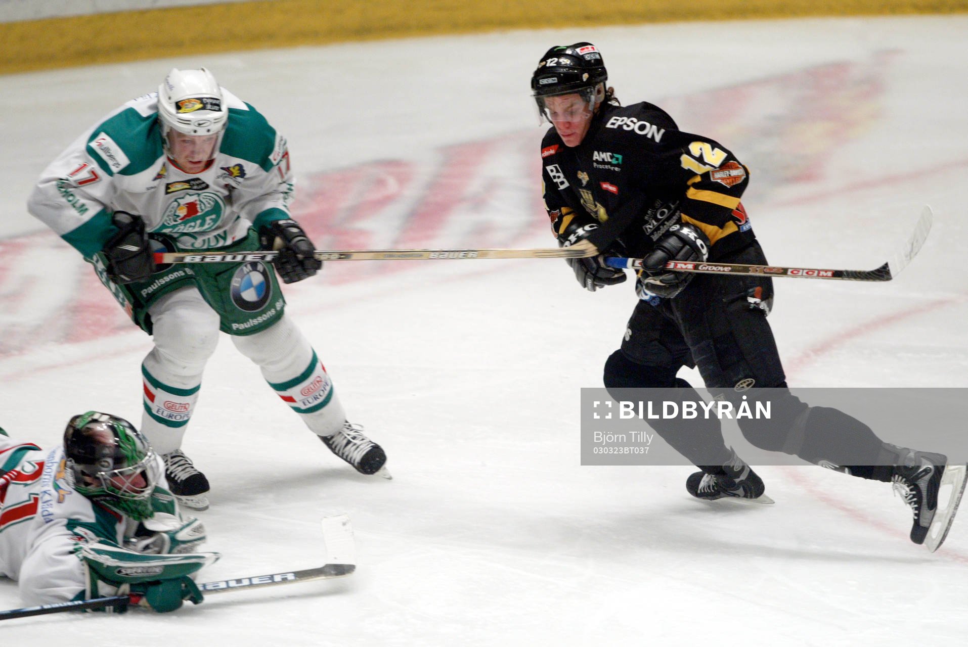 Torgny Löwgren, Rögle och Fredrik Hynning, AIK